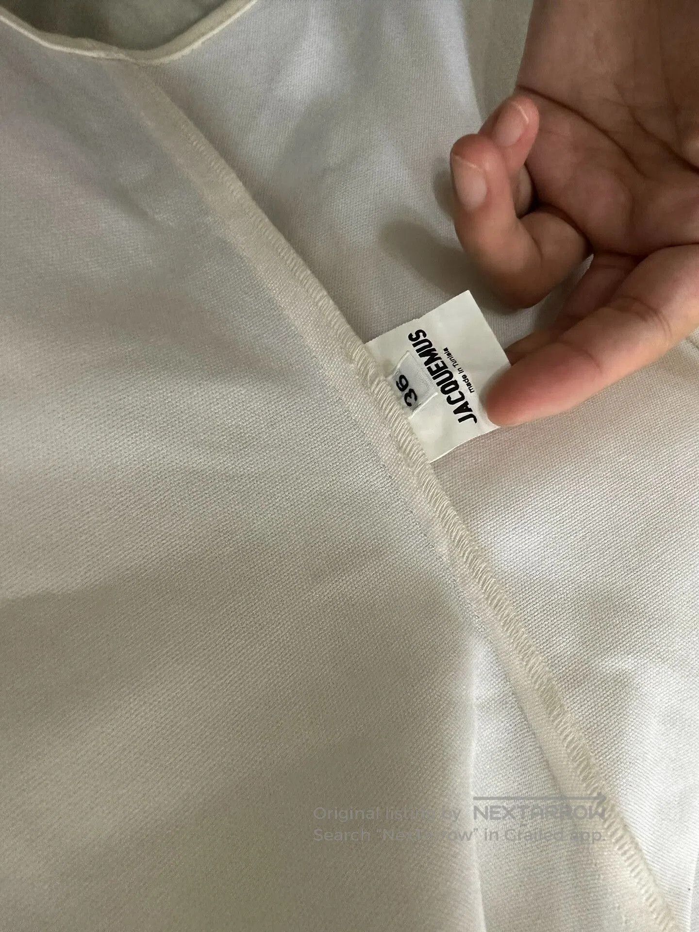 Jacquemus Jacquemus Stylish Spring Autumn Coat Shirt. Size XS / US 0-2 / IT 36-38 - 4 Thumbnail