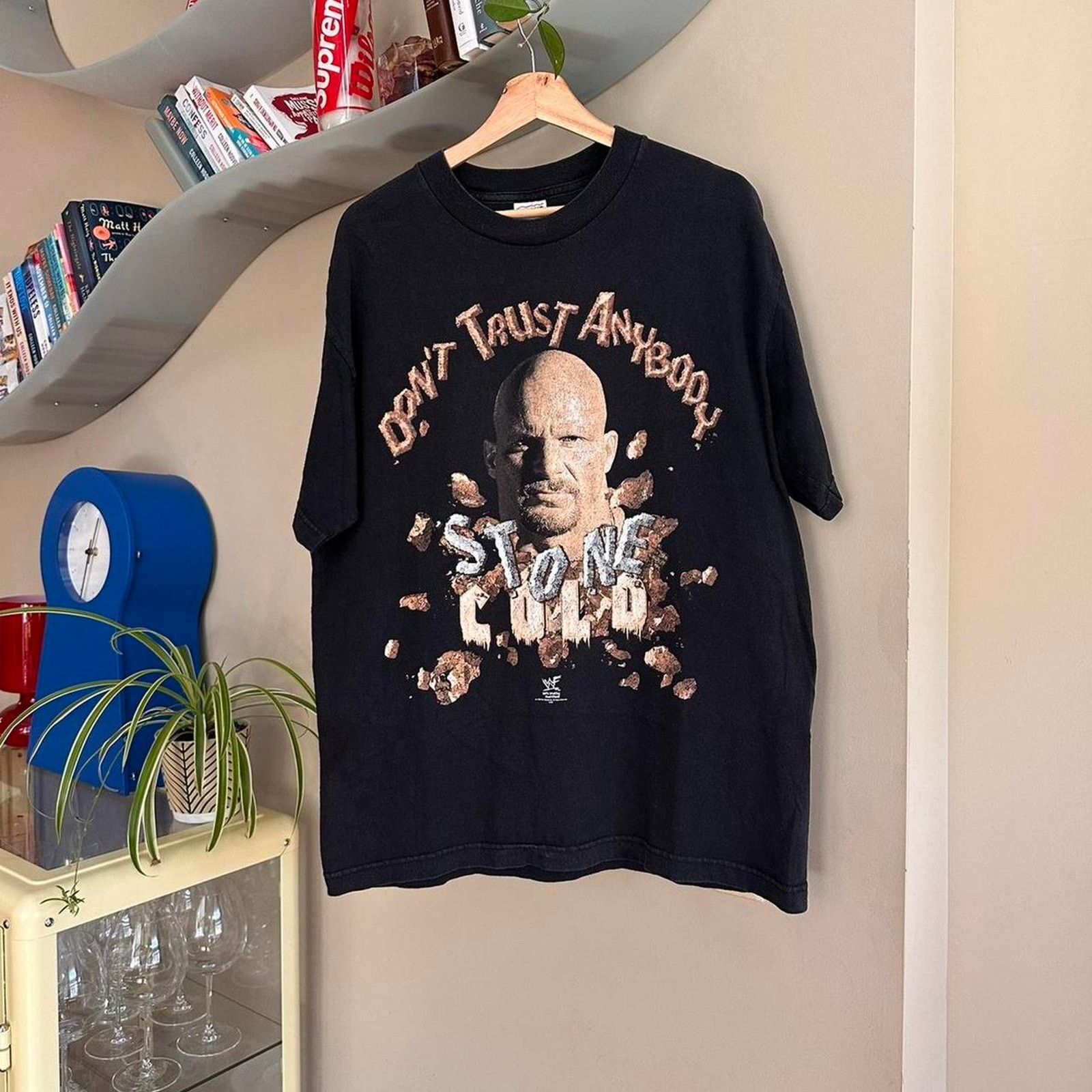 Vintage × WCW/nWo × WWF Vintage 1998 Stone Cold Steve Austin Shirt Size US L / EU 52-54 / 3 - 1 Thumbnail