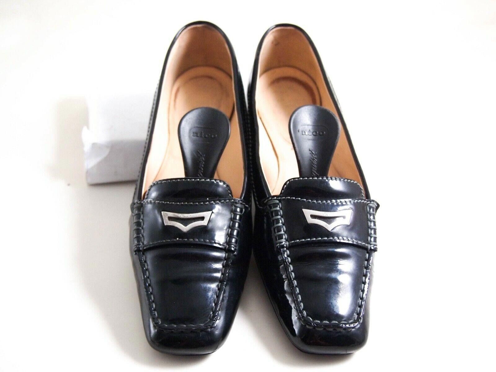 Tod's Tod's Penny Loafers Black Patent Leather Womens EU 37 US 7 Size US 7 / IT 37 - 3 Thumbnail