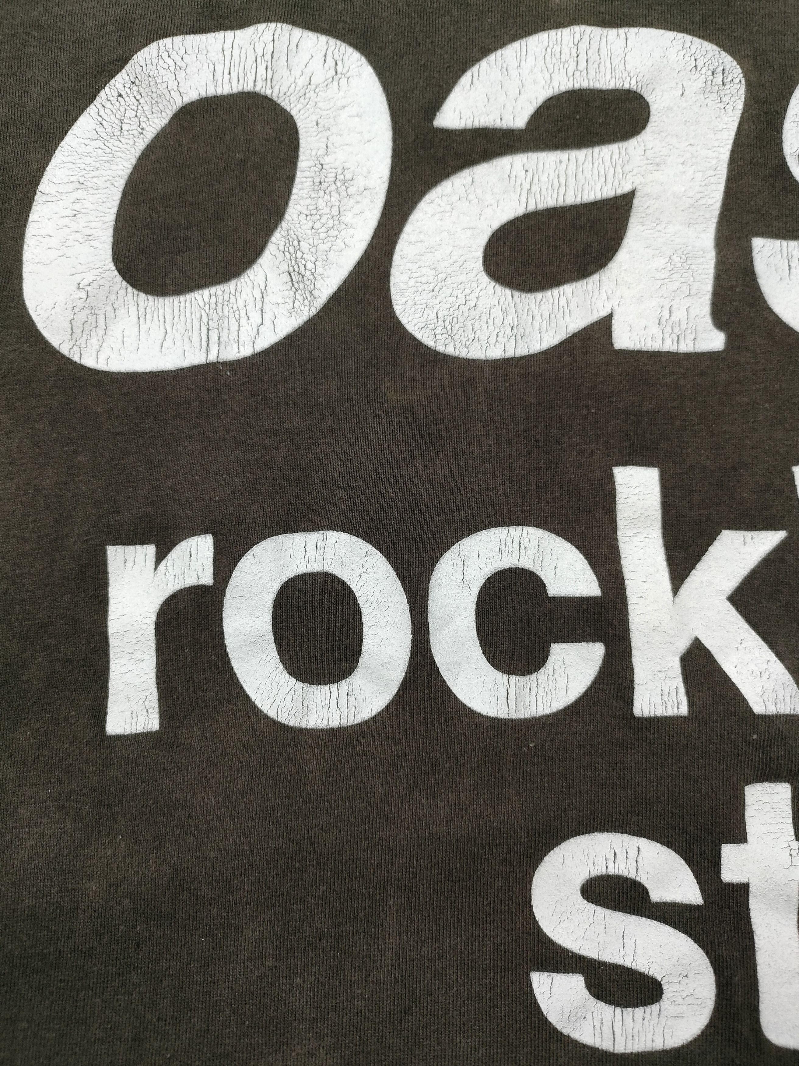Band Tees 90s OASIS ROCK N ROLL STAR Long Sleeve EU Vintage Tee Size US XL / EU 56 / 4 - 16 Thumbnail