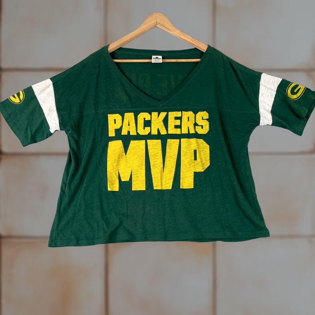 Vintage PINK Victoria's Secret NFL Shirt Womens L Green Packers MVP Tee Baggy Y2K Size L / US 10 / IT 46 - 1 Thumbnail