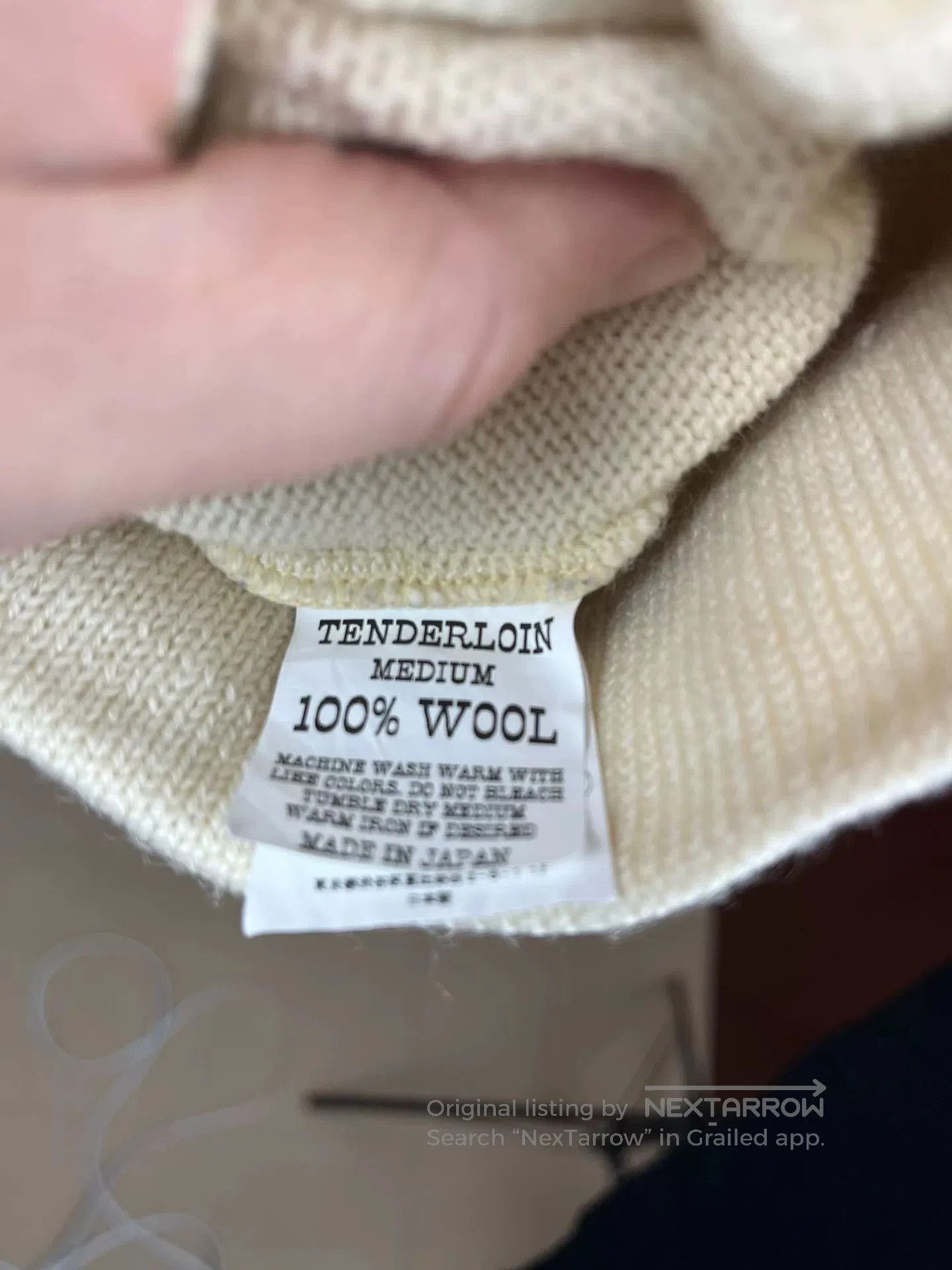 Tenderloin Stylish Zip Sweater with Contrast Sleeves. Size US M / EU 48-50 / 2 - 2 Thumbnail