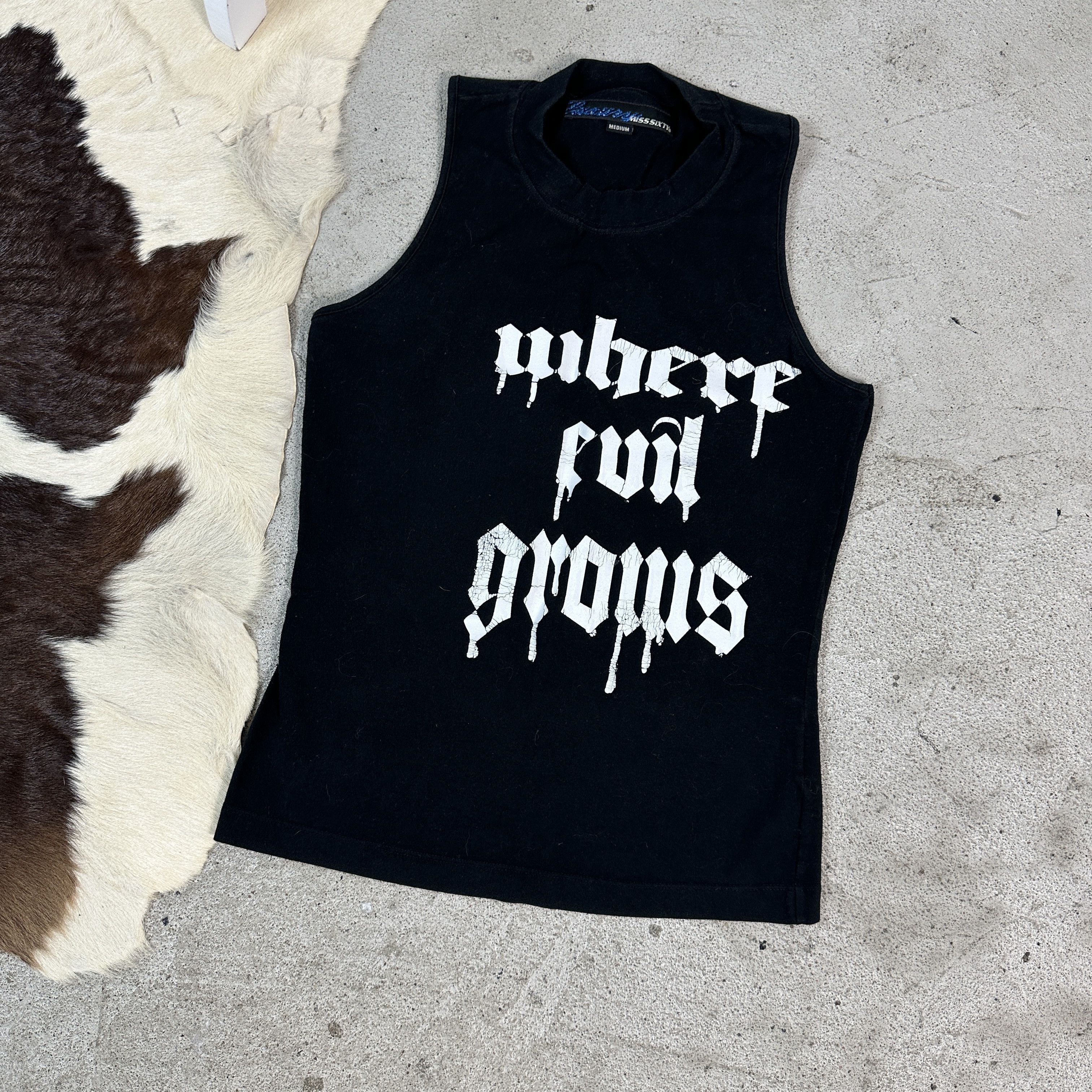 Miss Sixty × Vintage Top Vintage Miss Sixty 00s Evil Size M / US 6-8 / IT 42-44 - 1 Thumbnail