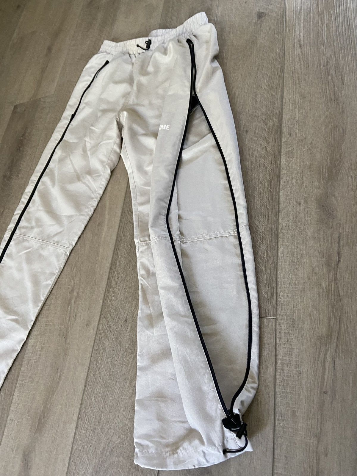 Dime Dime Full Zip Light Beige Sweatpants Size US 30 / EU 46 - 3 Thumbnail