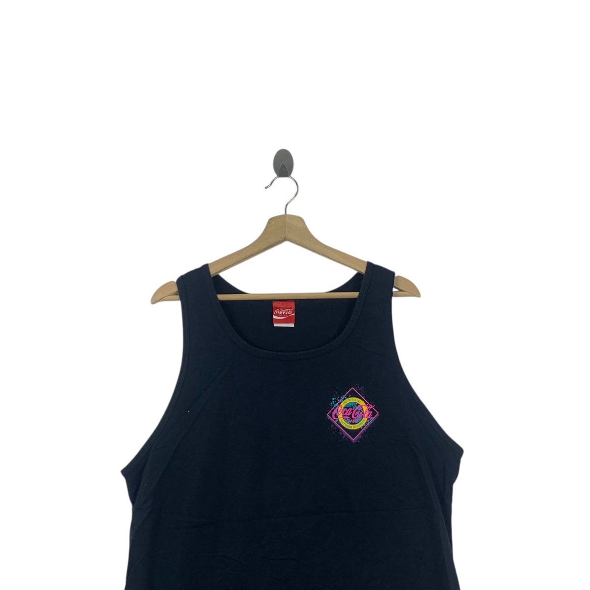 Coca Cola COCA COLA COKE Soft Drink Of Summer Tank Top Tee Shirt Size L / US 10 / IT 46 - 3 Thumbnail