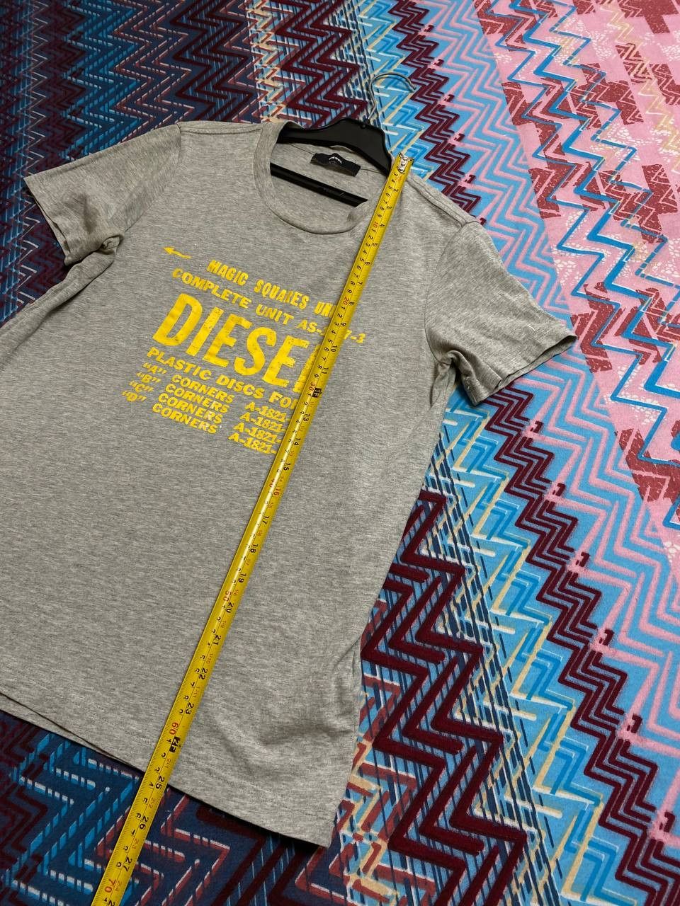 Diesel × Vintage VINTAGE Y2K DIESEL BIG LOGO AVANTGARDE TEE ARCHIVE STYLE Size M / US 6-8 / IT 42-44 - 8 Thumbnail