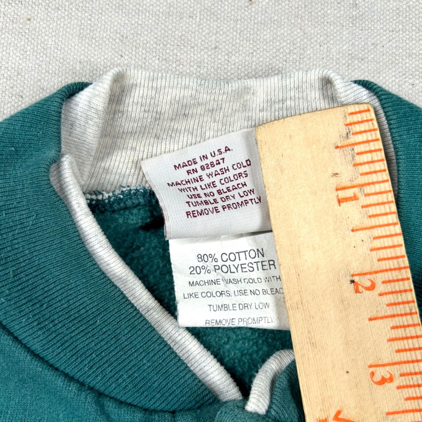 Vintage VINTAGE Art Unlimited Sweatshirt Mens XL Alaska Wolves All Over Print Graphic Nature 90s Size US XL / EU 56 / 4 - 4 Thumbnail