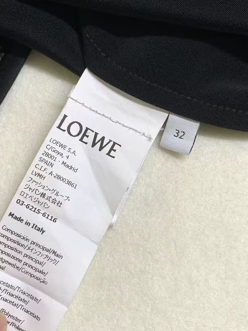 Loewe LOEWE size32 Black silk logo shirt Size M / US 6-8 / IT 42-44 - 5 Thumbnail