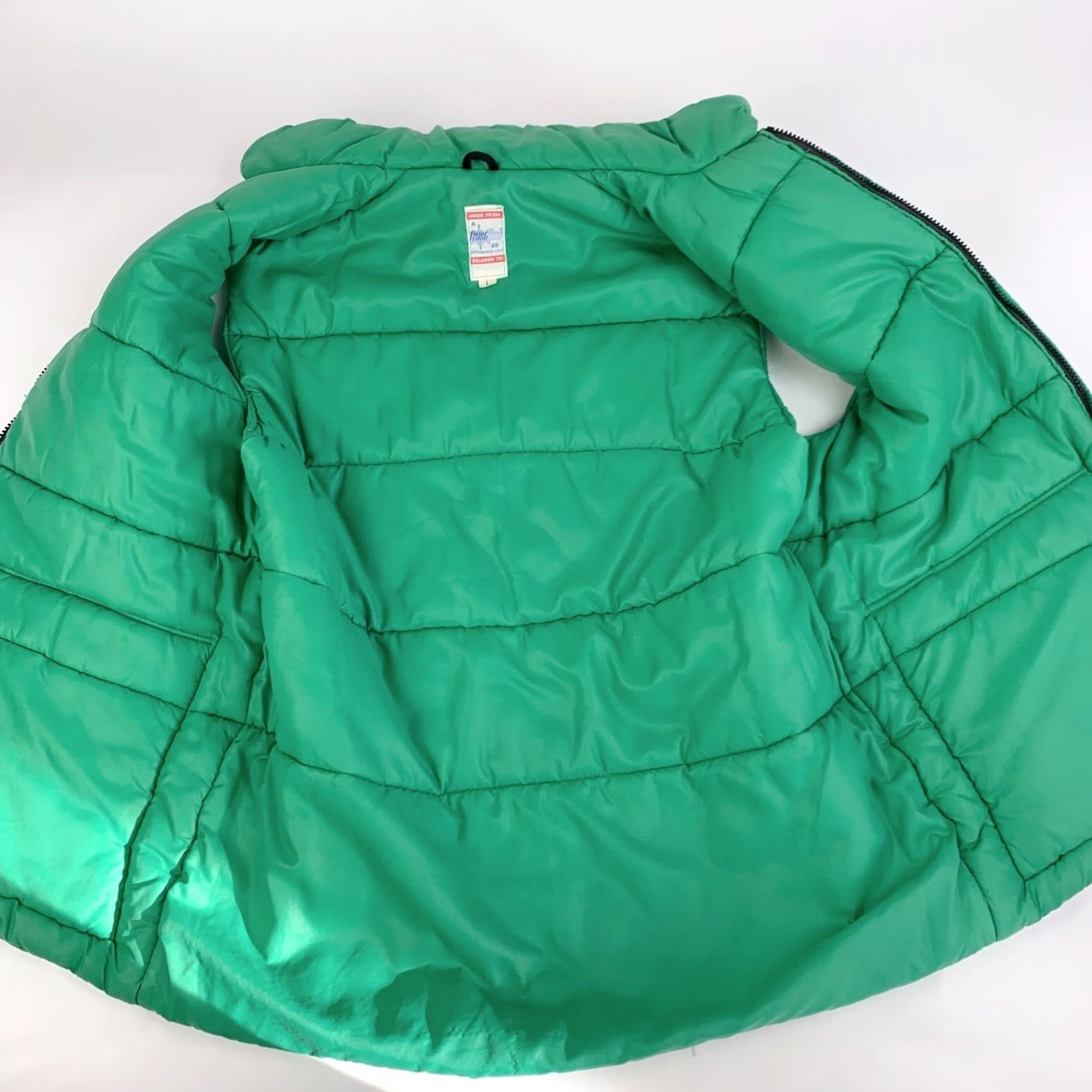 Vintage VINTAGE Frostline Kit Vest Mens Large Green Full Zip Nylon Puffer Gorpcore Size US L / EU 52-54 / 3 - 6 Thumbnail