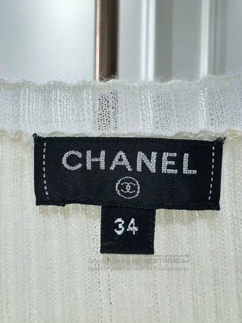 Chanel Chanel High-end handicraft workshop series beige elastic k Size XXS / US 00 / IT 34 - 6 Thumbnail