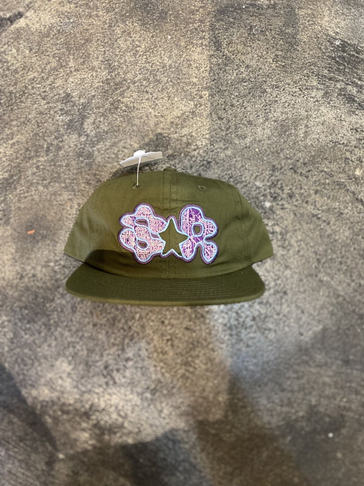 Stray Rats Stray Rats Unity Embroidered Cap Army Green Size ONE SIZE - 2 Thumbnail
