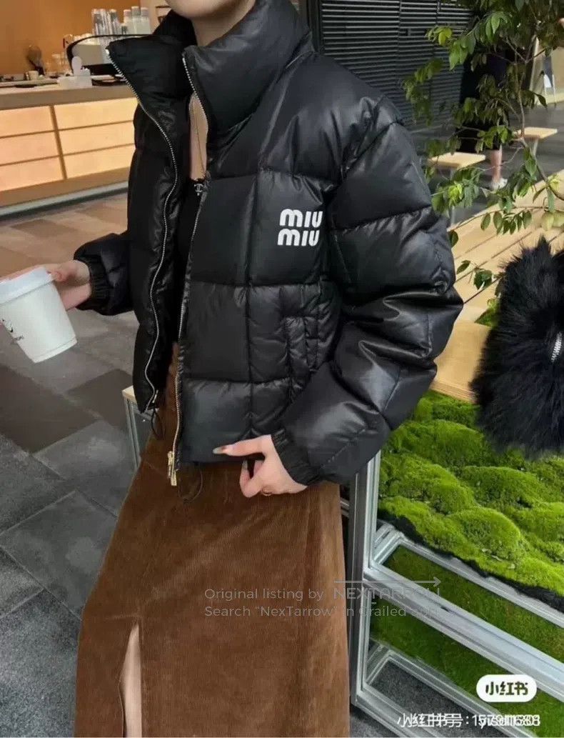 Miu Miu Miu Miu 36 23 Black Down Jacket in Autumn and Winter Size S / US 4 / IT 40 - 7 Thumbnail