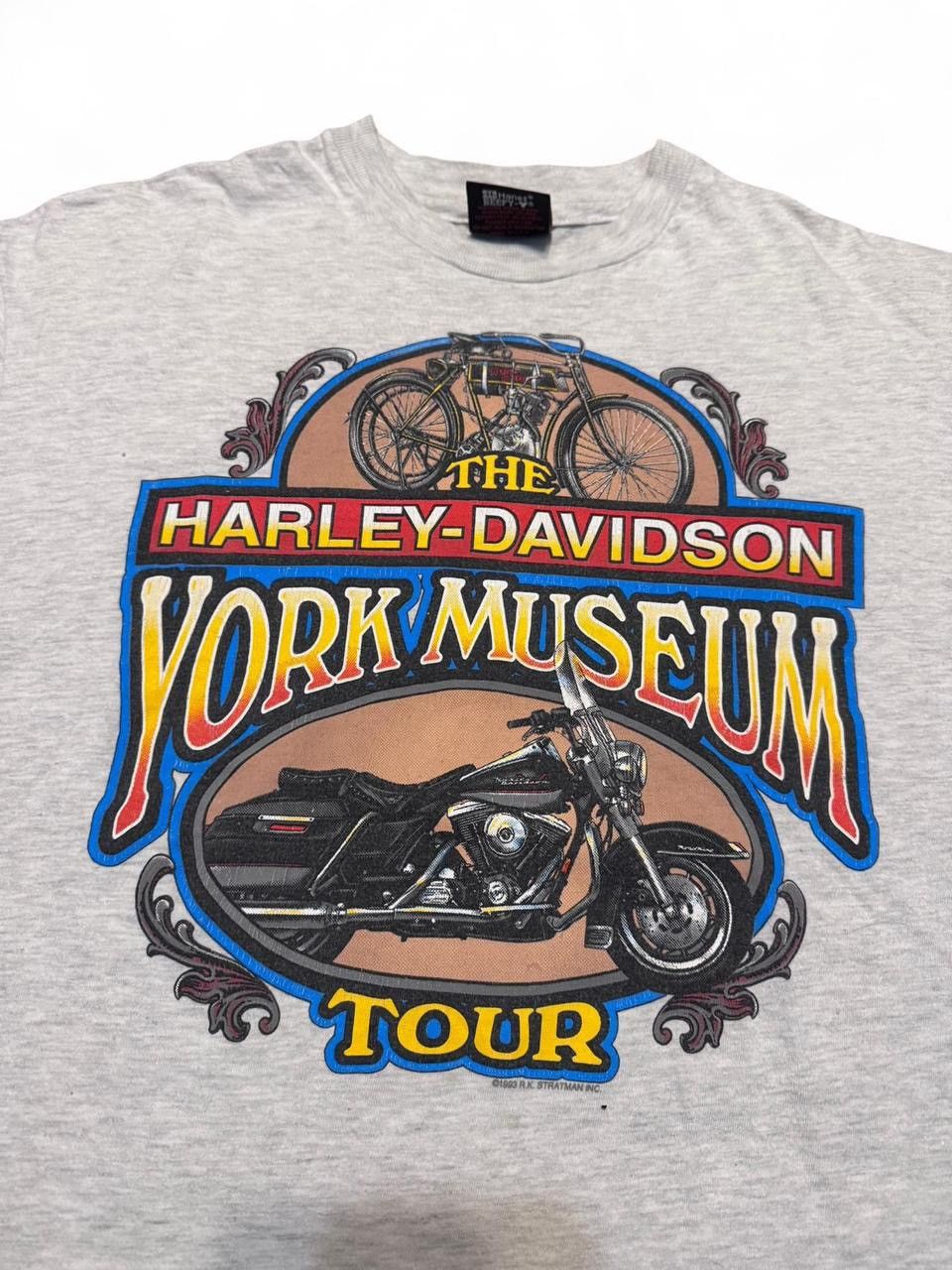 Harley Davidson Vintage 1994 single stitch Harley Davidson tour York museum Size US L / EU 52-54 / 3 - 2 Thumbnail