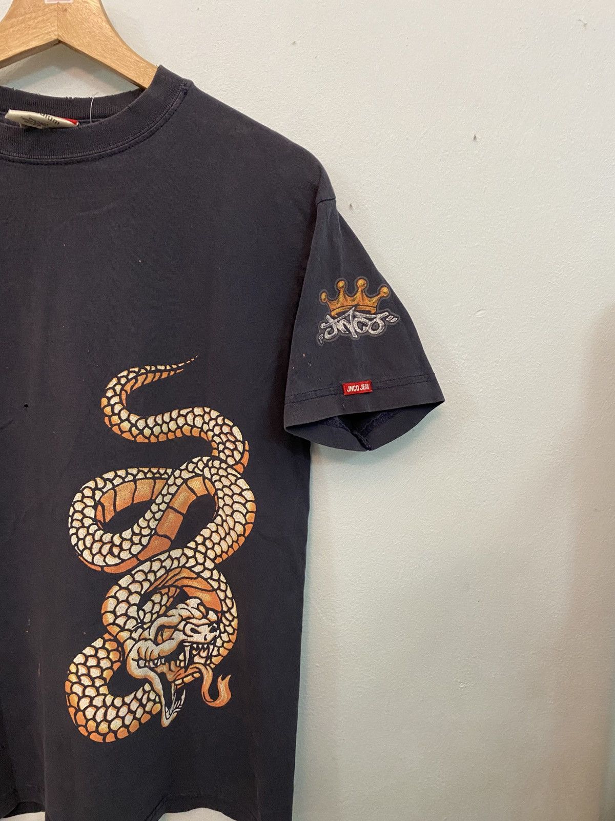 JNCO × Vintage Jnco snake fire tee y2k Size US M / EU 48-50 / 2 - 2 Thumbnail