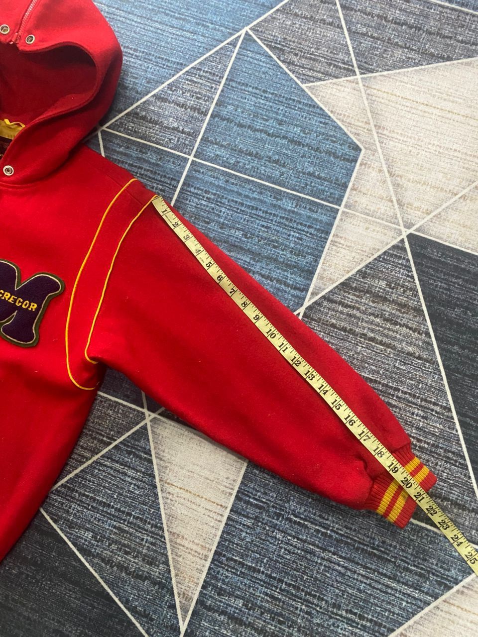 McGregor McGregor Hooded Varsity Jacket Size US M / EU 48-50 / 2 - 15 Thumbnail