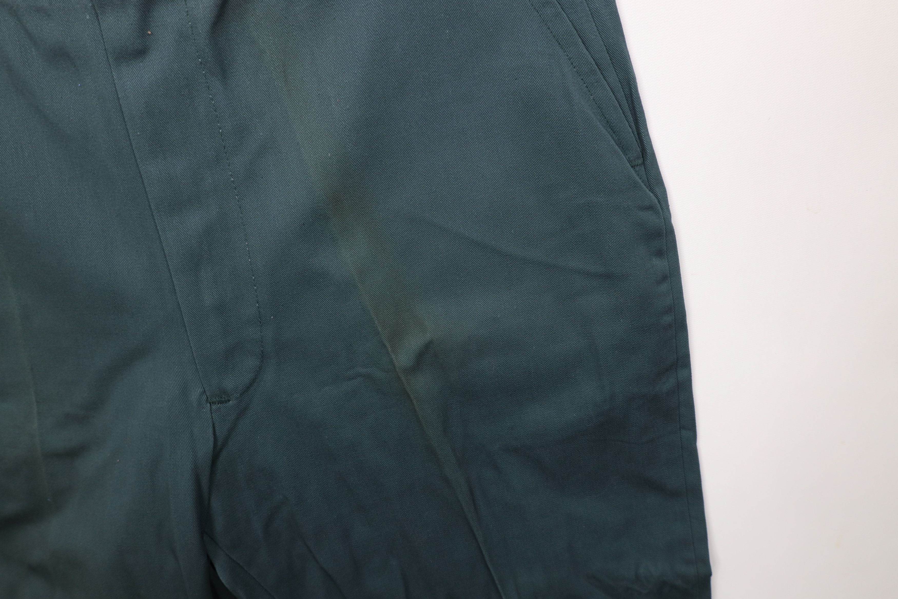 Vintage Deadstock Vintage 60s Cotton Twill Pants Green USA Size US 36 / EU 52 - 5 Thumbnail
