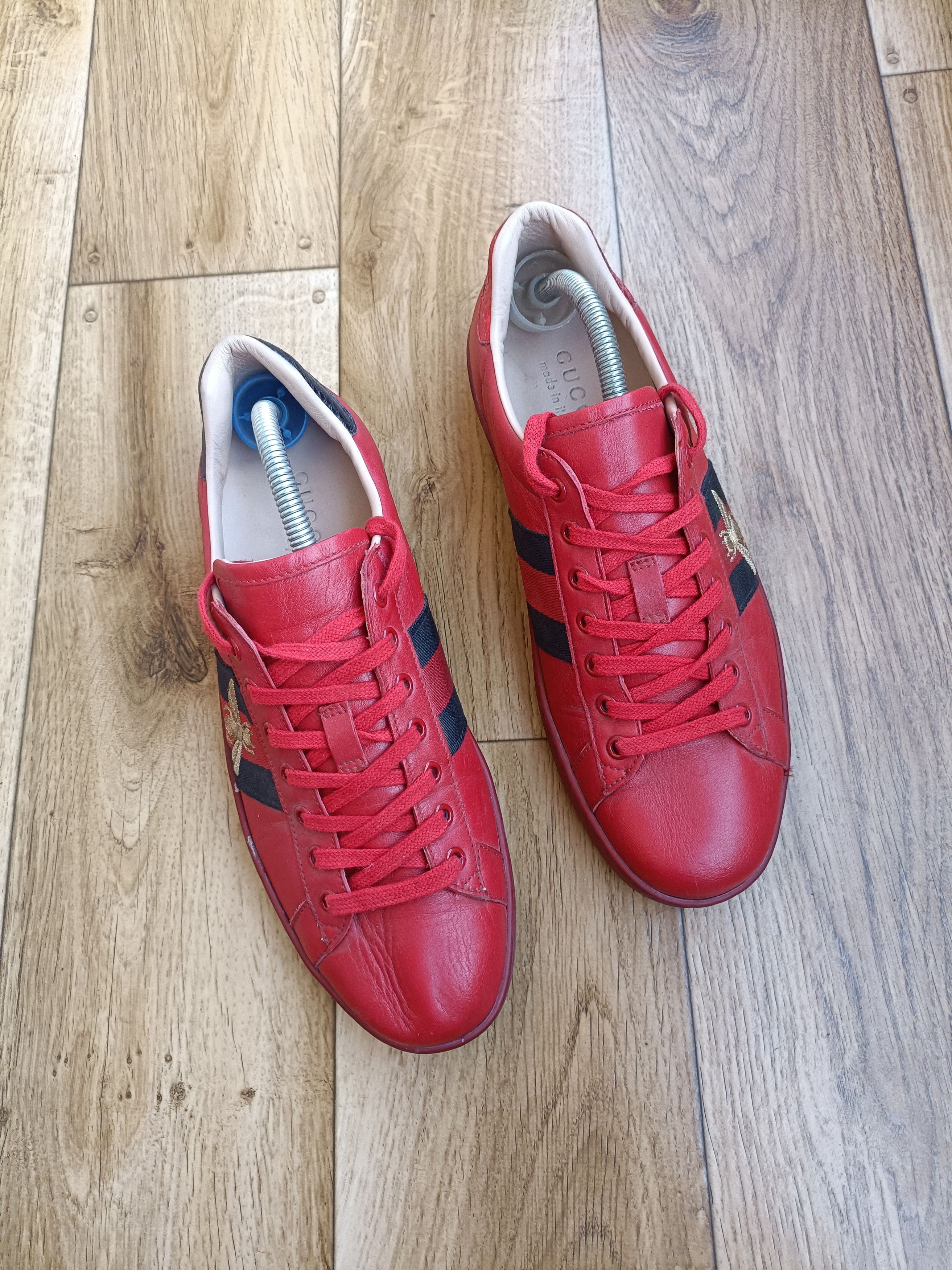 Gucci Gucci Ace Bee Low Top Size US 9 / EU 42 - 8 Thumbnail