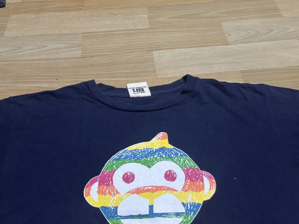 Japanese Brand Y2K Rainbow Monkey by UITTG BABY tee Size US L / EU 52-54 / 3 - 4 Thumbnail