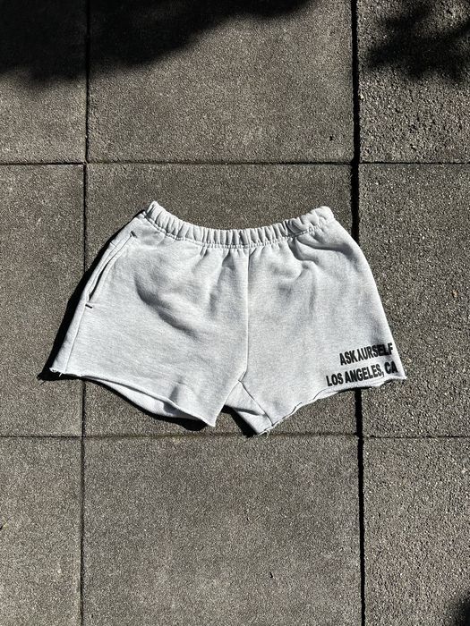 Askyurself Askyurself Raw Fleece Team Shorts (M) | Grailed