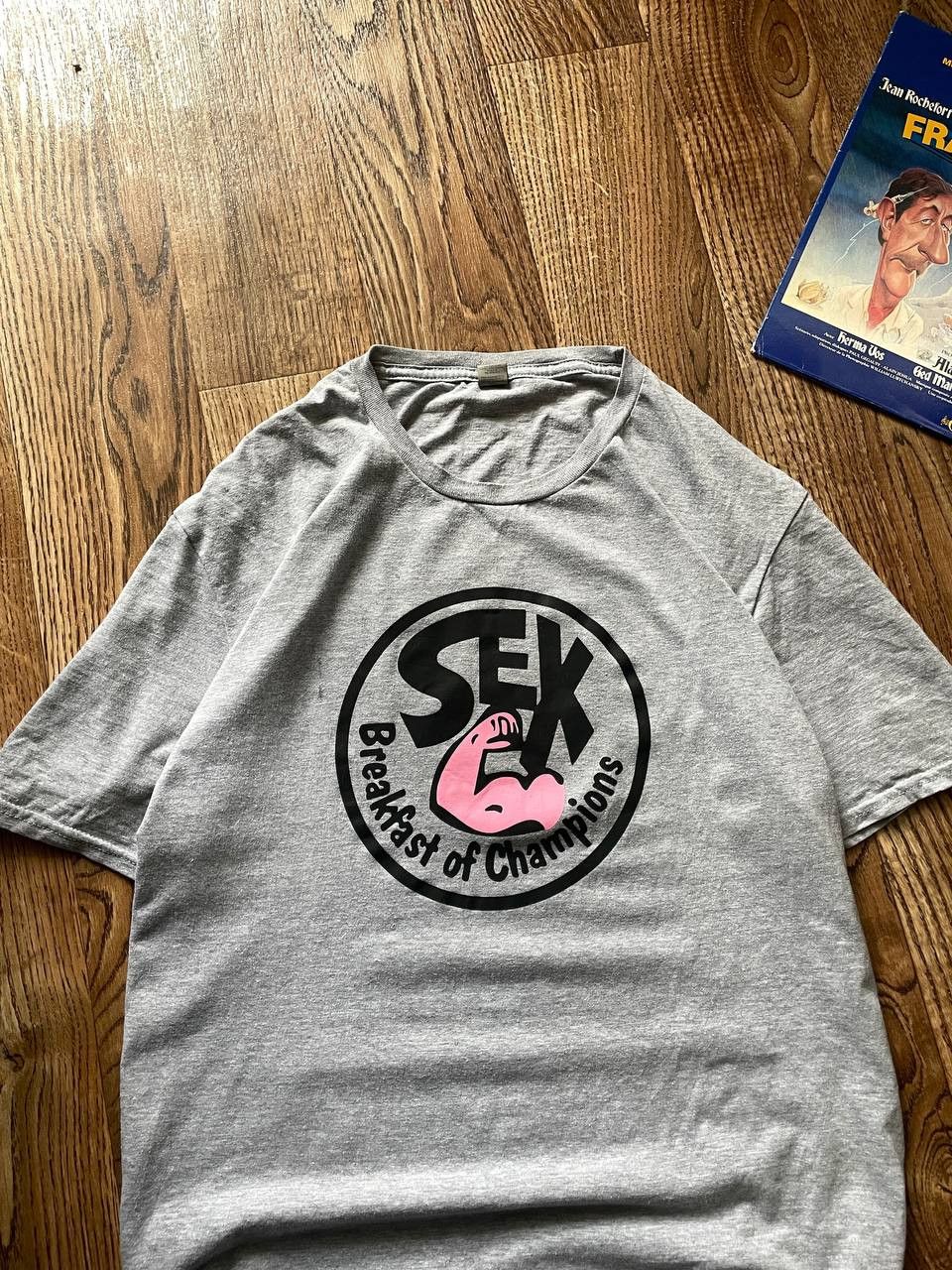 Vintage Vintage Sex Humor T-Shirt Men's Size L Sex breakfeast Size US L / EU 52-54 / 3 - 3 Thumbnail