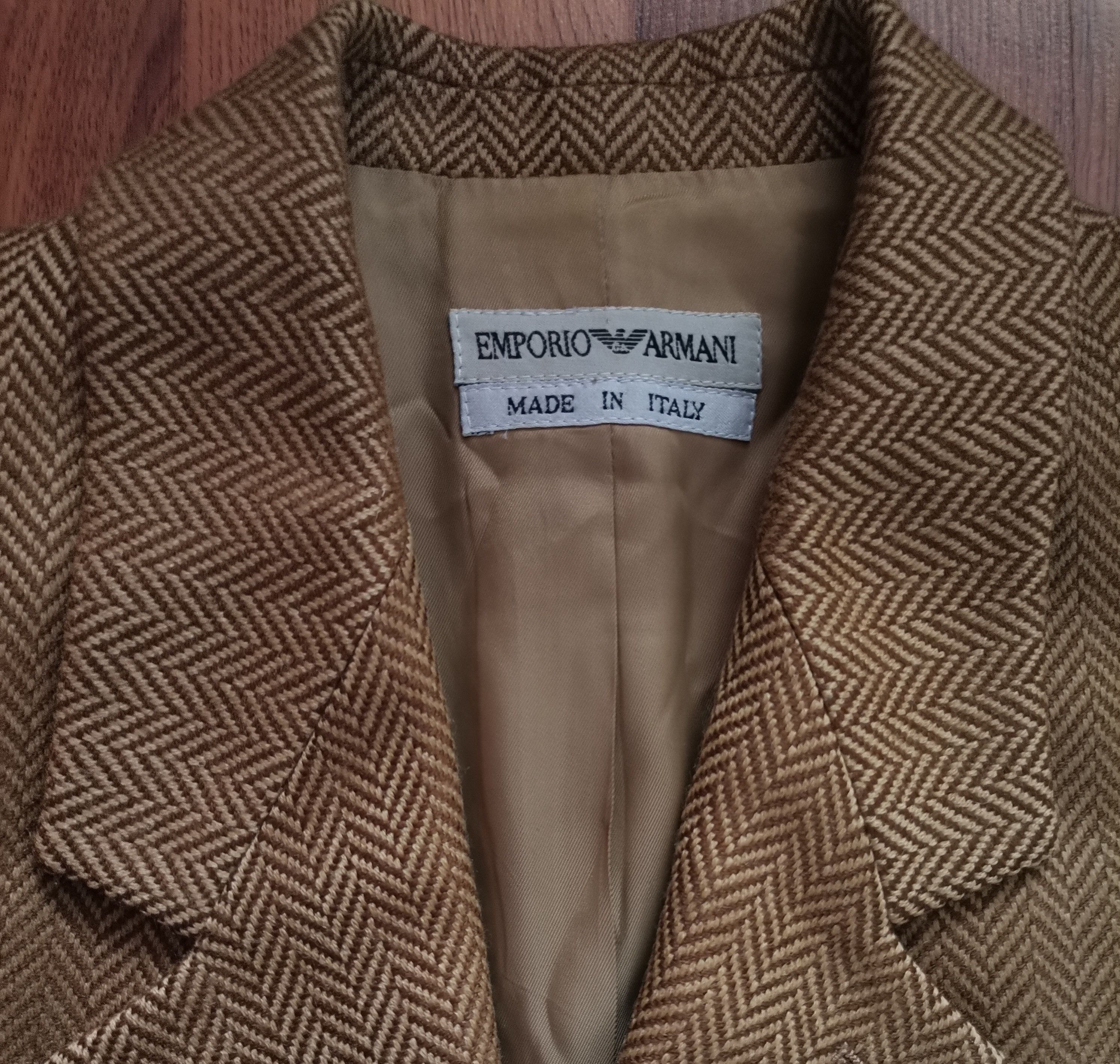 Armani Vintage Emporio Armani Blazer Size 36R - 2 Thumbnail