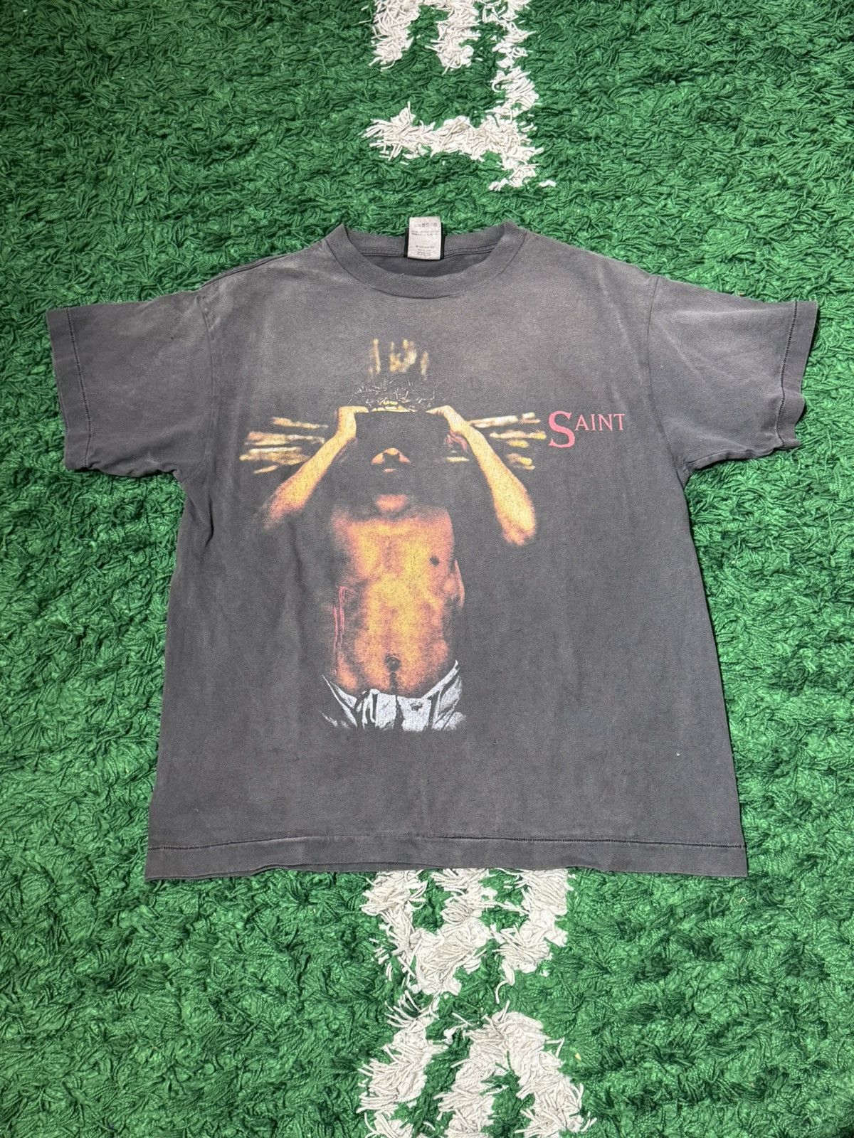 Saint Michael Saint Micheal “We Live in Hell” Shirt | Grailed