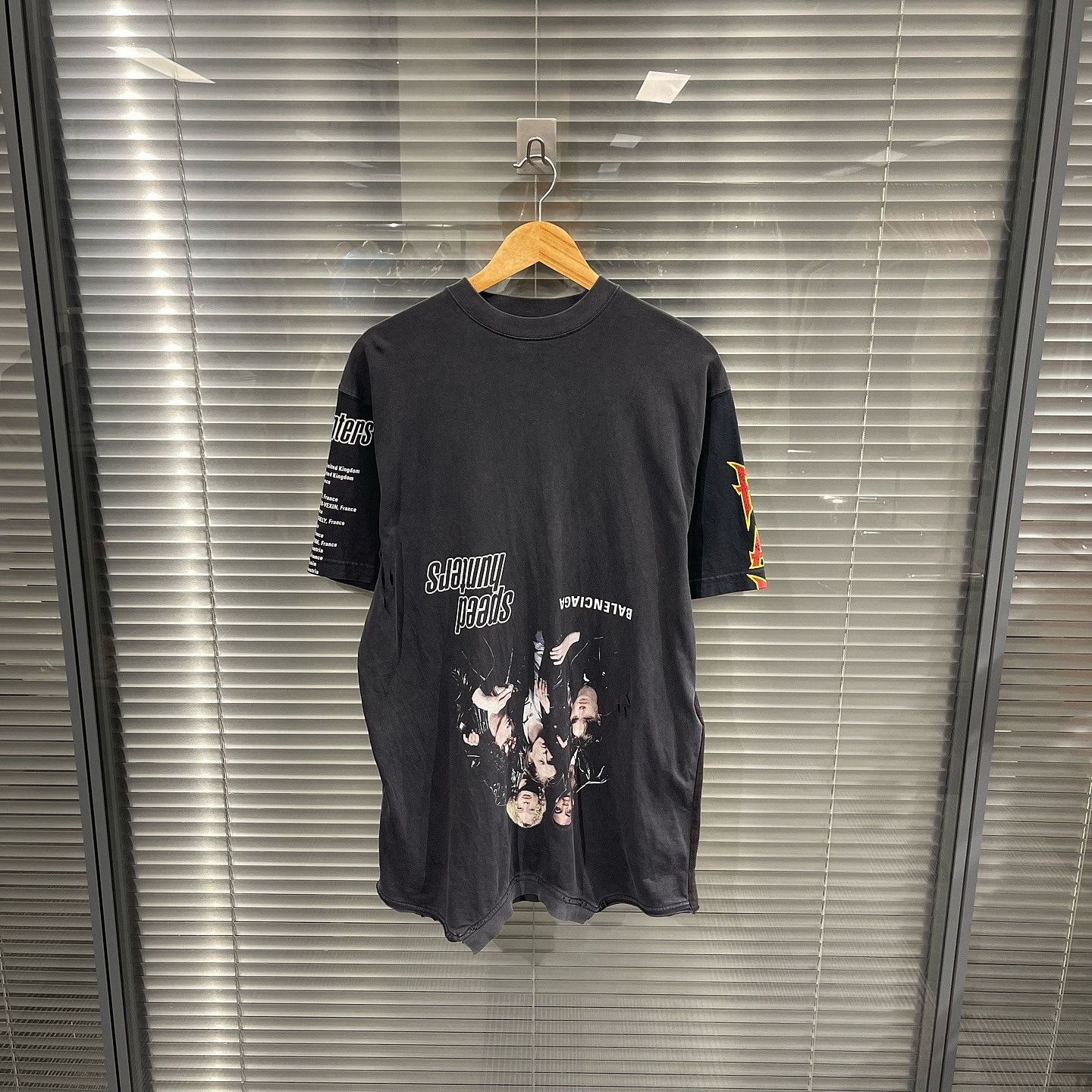 Balenciaga Balenciaga Speedhunters Upside Down T-shirt Tee, Size 5 