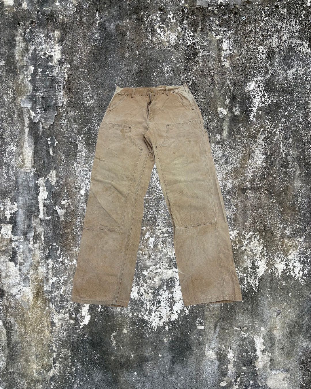 Carhartt Vintage Carhartt Double Knee Pants - B01 BRN Size US 34 / EU 50 - 2 Thumbnail