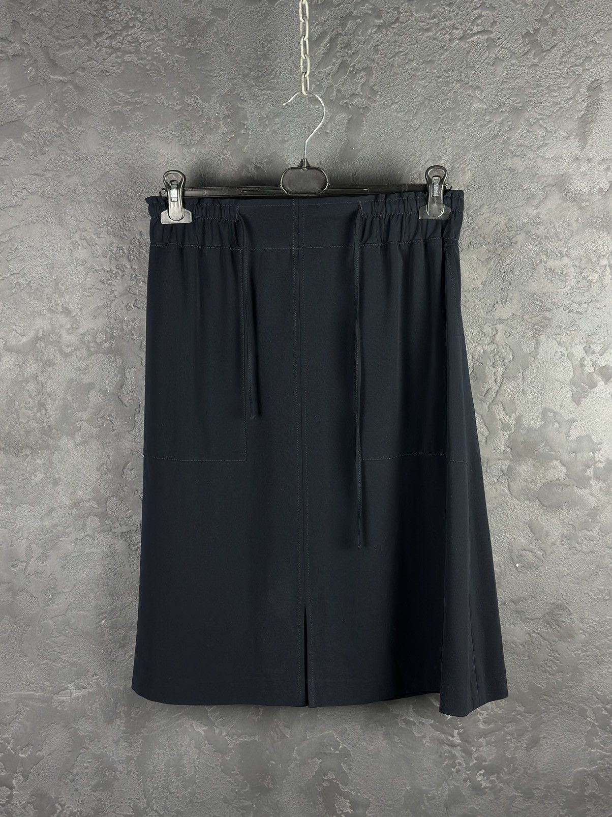 Akris Akris Punto Dark Blue Skirt Women's Size 6 Size 28" / US 6 / IT 42 - 1 Thumbnail