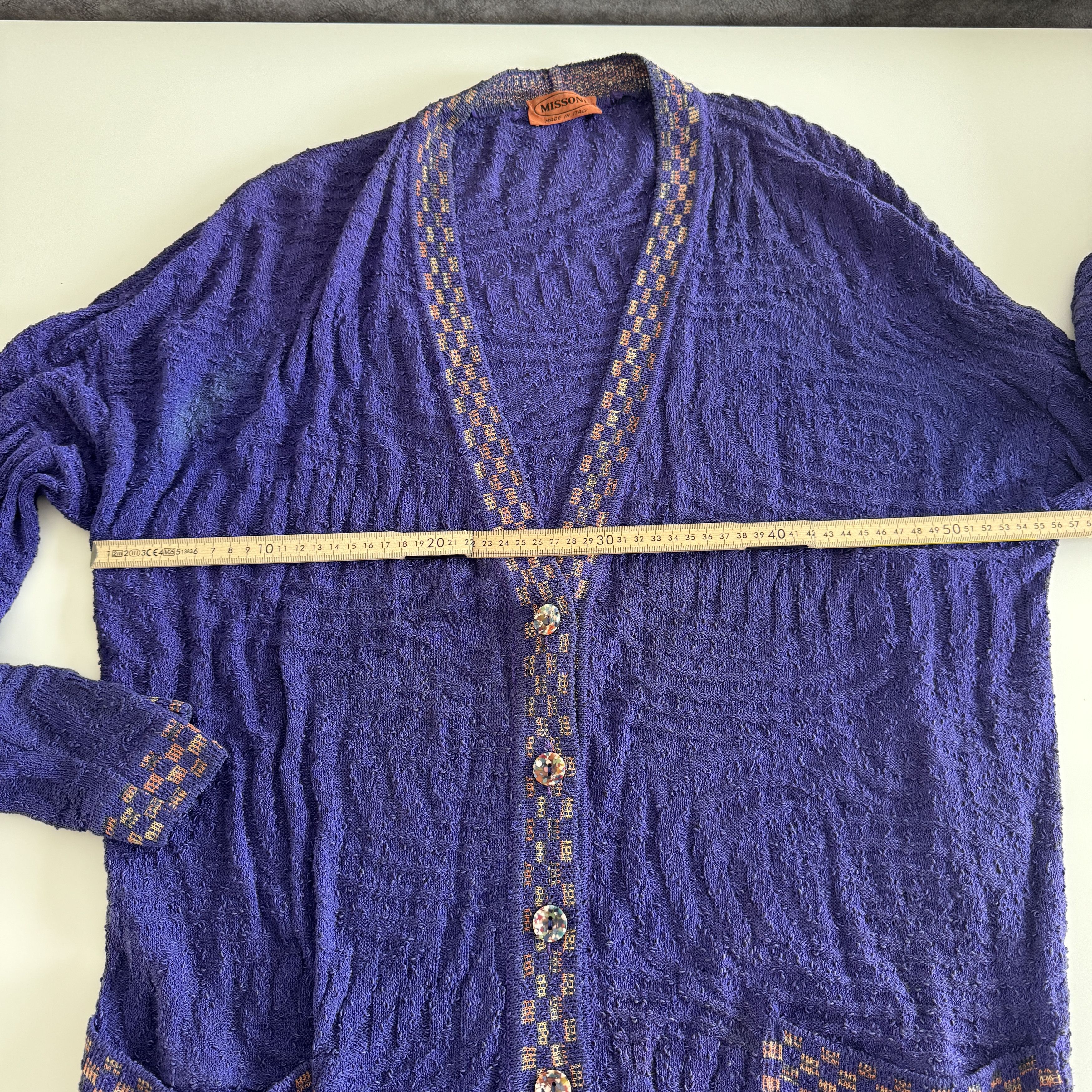 Missoni Missoni Long Cardigan Size L / US 10 / IT 46 - 5 Thumbnail