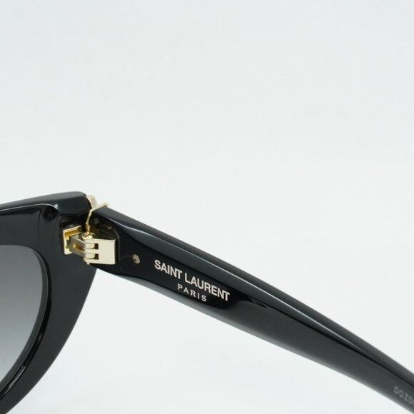 Saint Laurent Paris 🕶️ New Saint Laurent SLM115 002 Sunglasses - Black Frame Size ONE SIZE - 11 Thumbnail