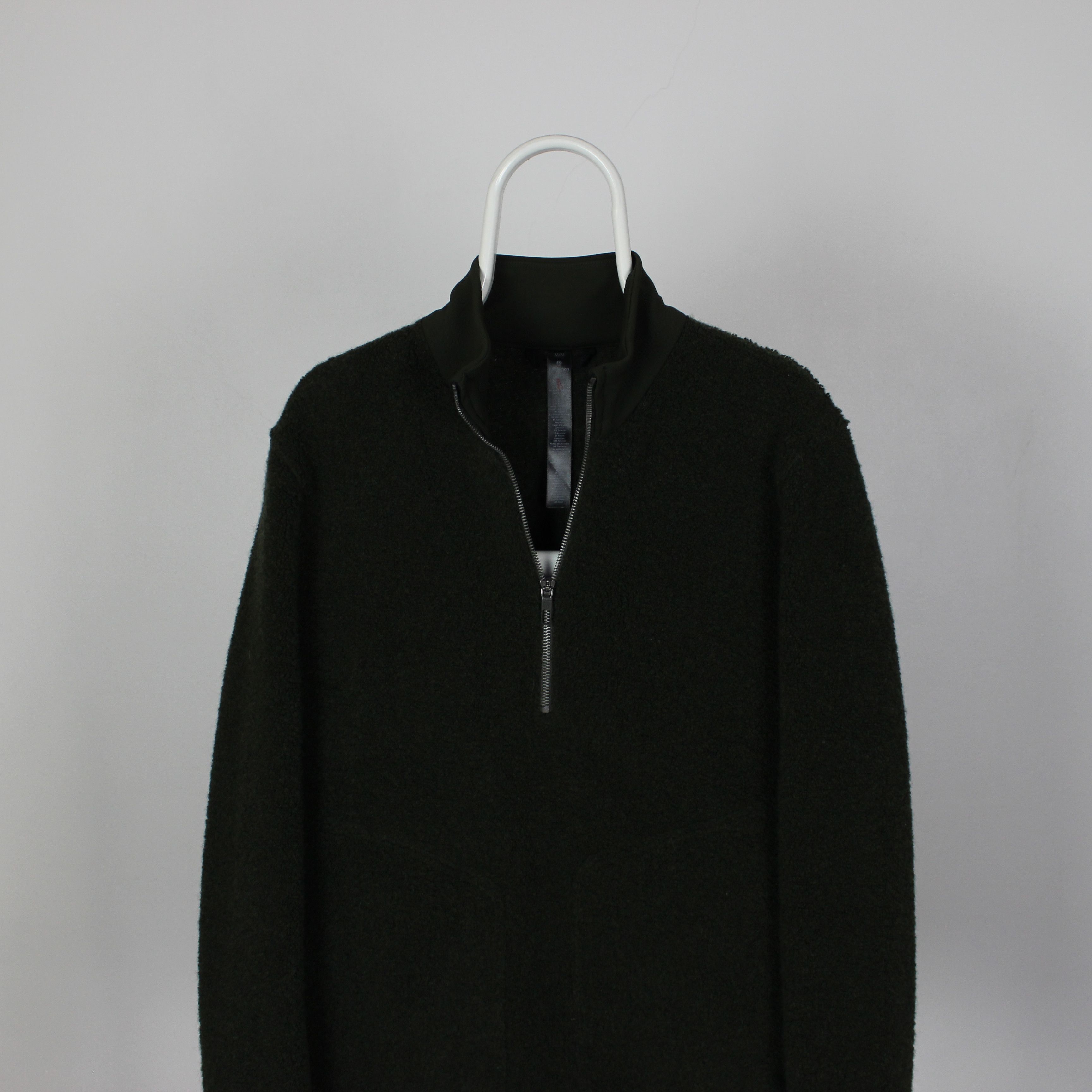 Lululemon Lululemon sweater zip wool jumper S Green Tundra Track Size US S / EU 44-46 / 1 - 8 Thumbnail