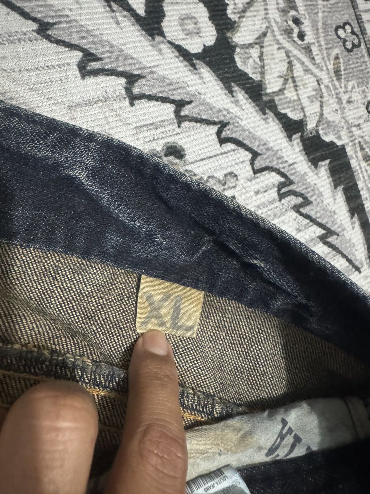 Japanese Brand Lolita Jeans Denim Yoshitomo Nara Collaboration Size XL Size US 36 / EU 52 - 6 Thumbnail