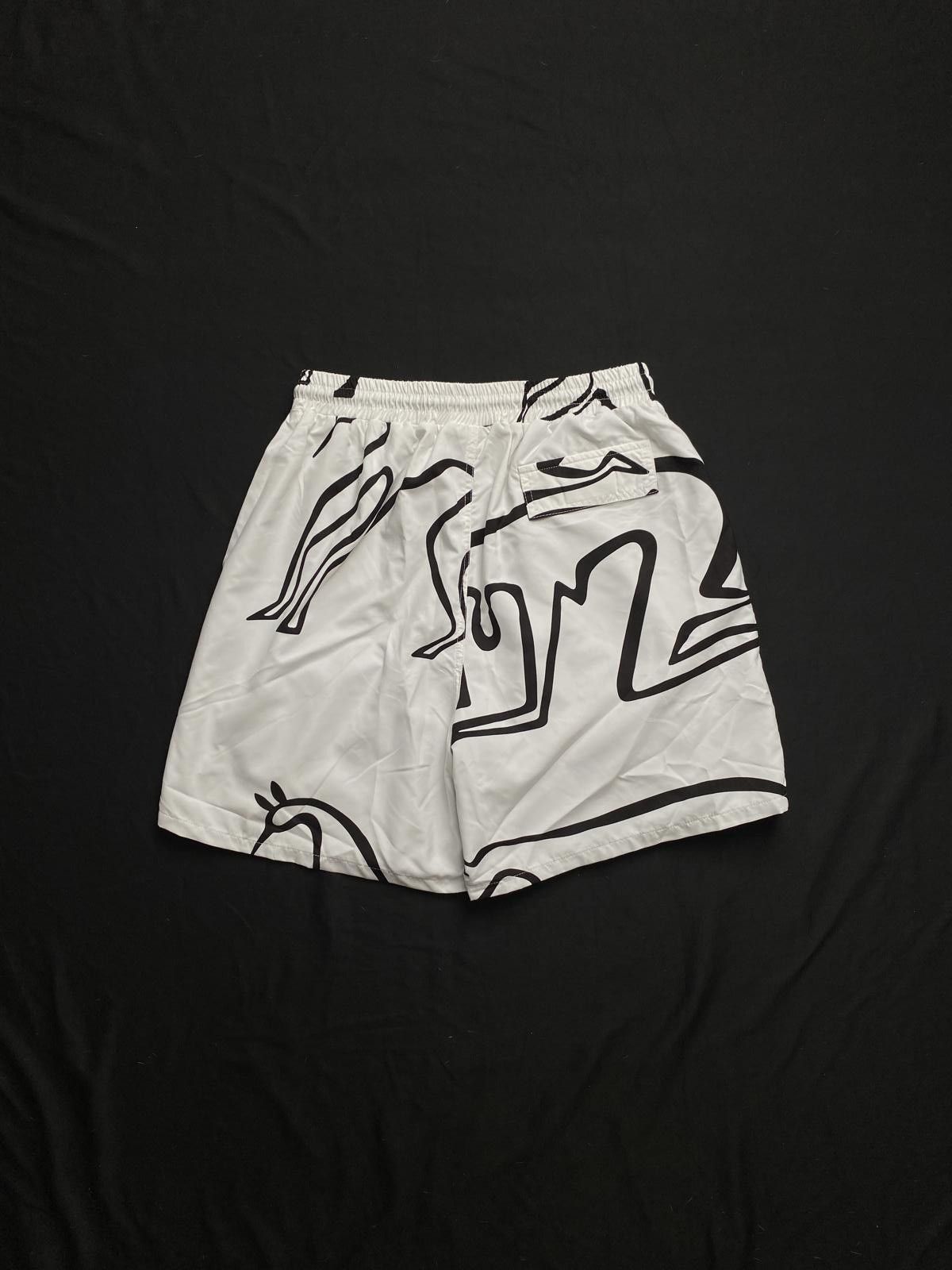 By Parra Rare By Parra Yoga Walks Swim Shorts White Large Size US 32 / EU 48 - 5 Thumbnail