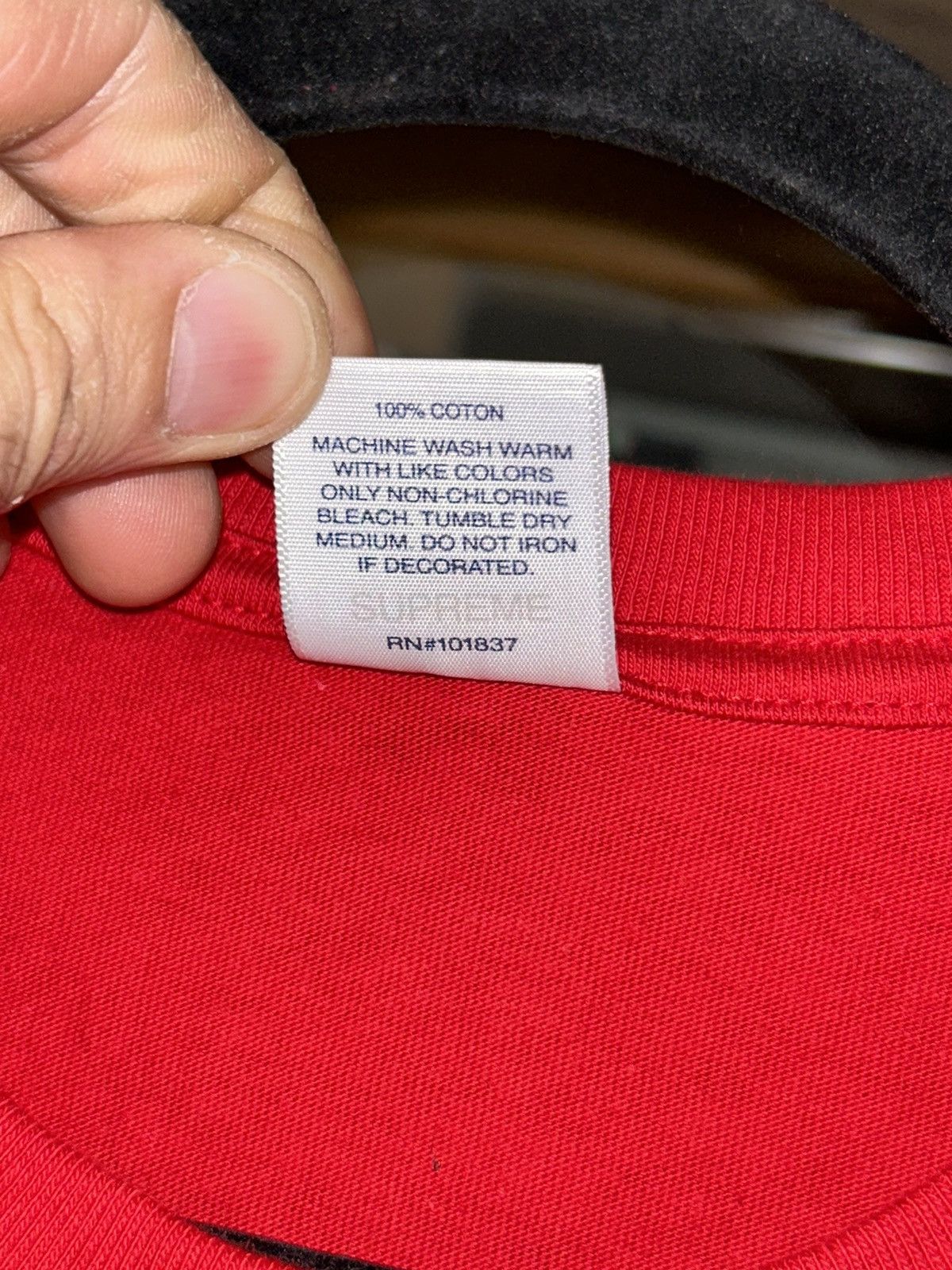Supreme Supreme Blank Tee Shirt T/Shirt size Large NEW Size US L / EU 52-54 / 3 - 4 Thumbnail