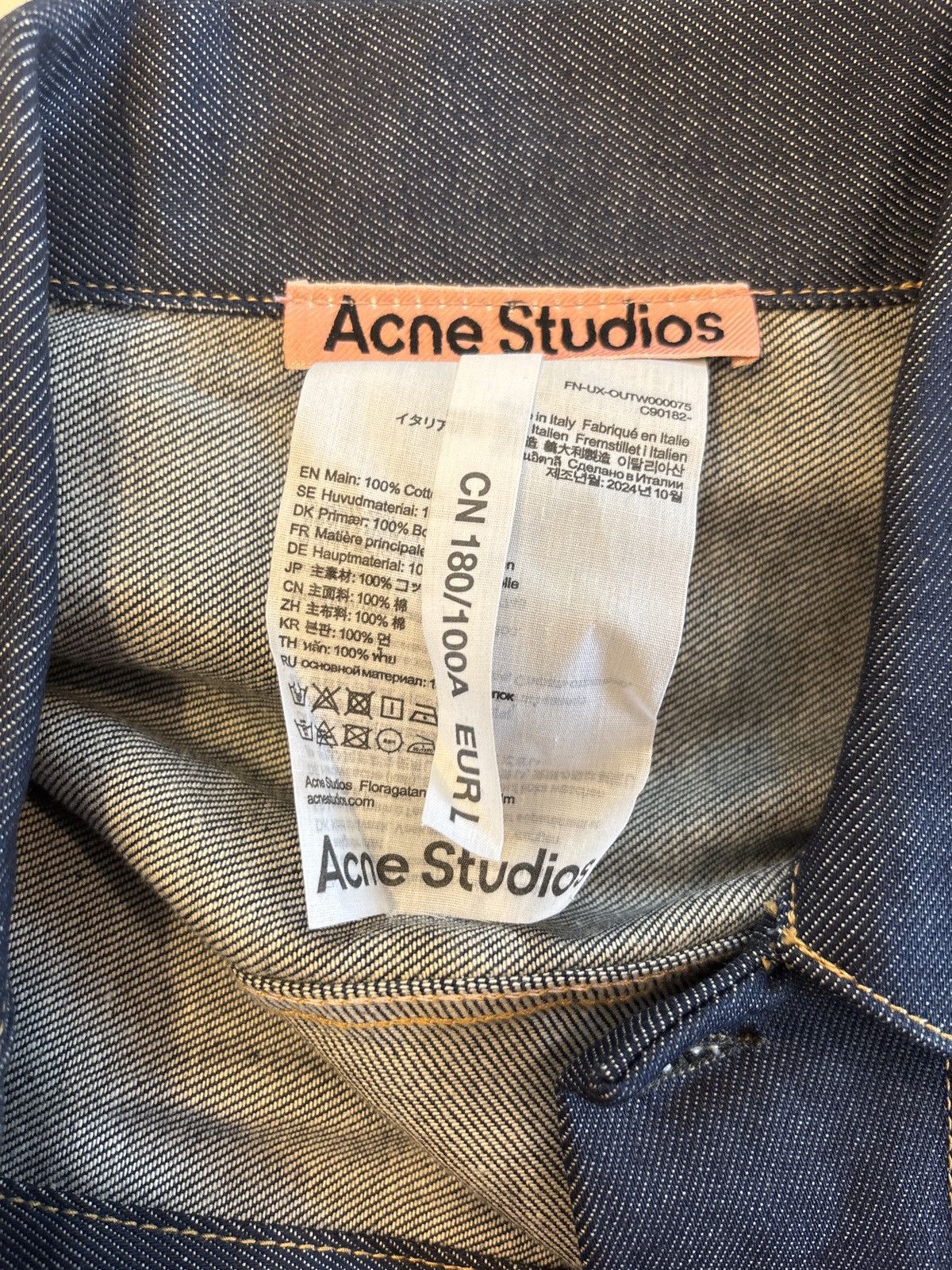 Acne Studios Denim Jacket - Boxy Fit Size US L / EU 52-54 / 3 - 3 Thumbnail