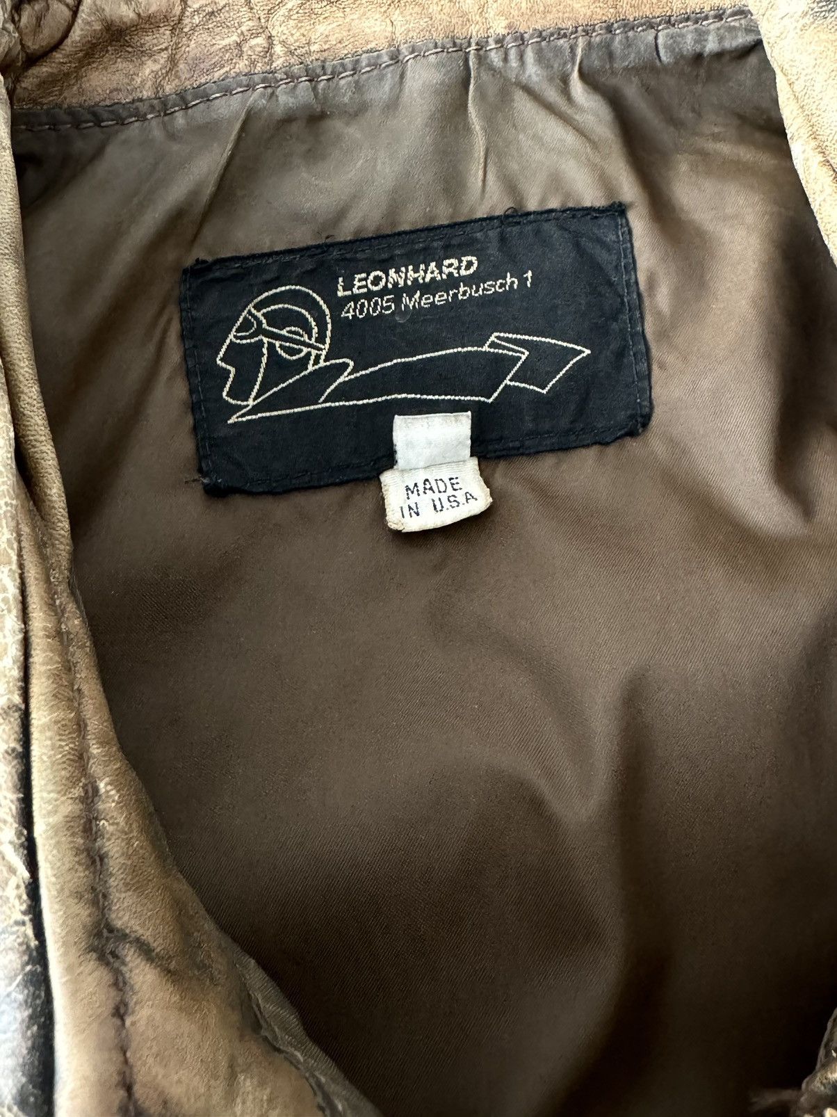 Vintage 1970s Vintage USAF A2 ‘Leonhard’ Flying Leather Faded Jacket Size US S / EU 44-46 / 1 - 5 Thumbnail
