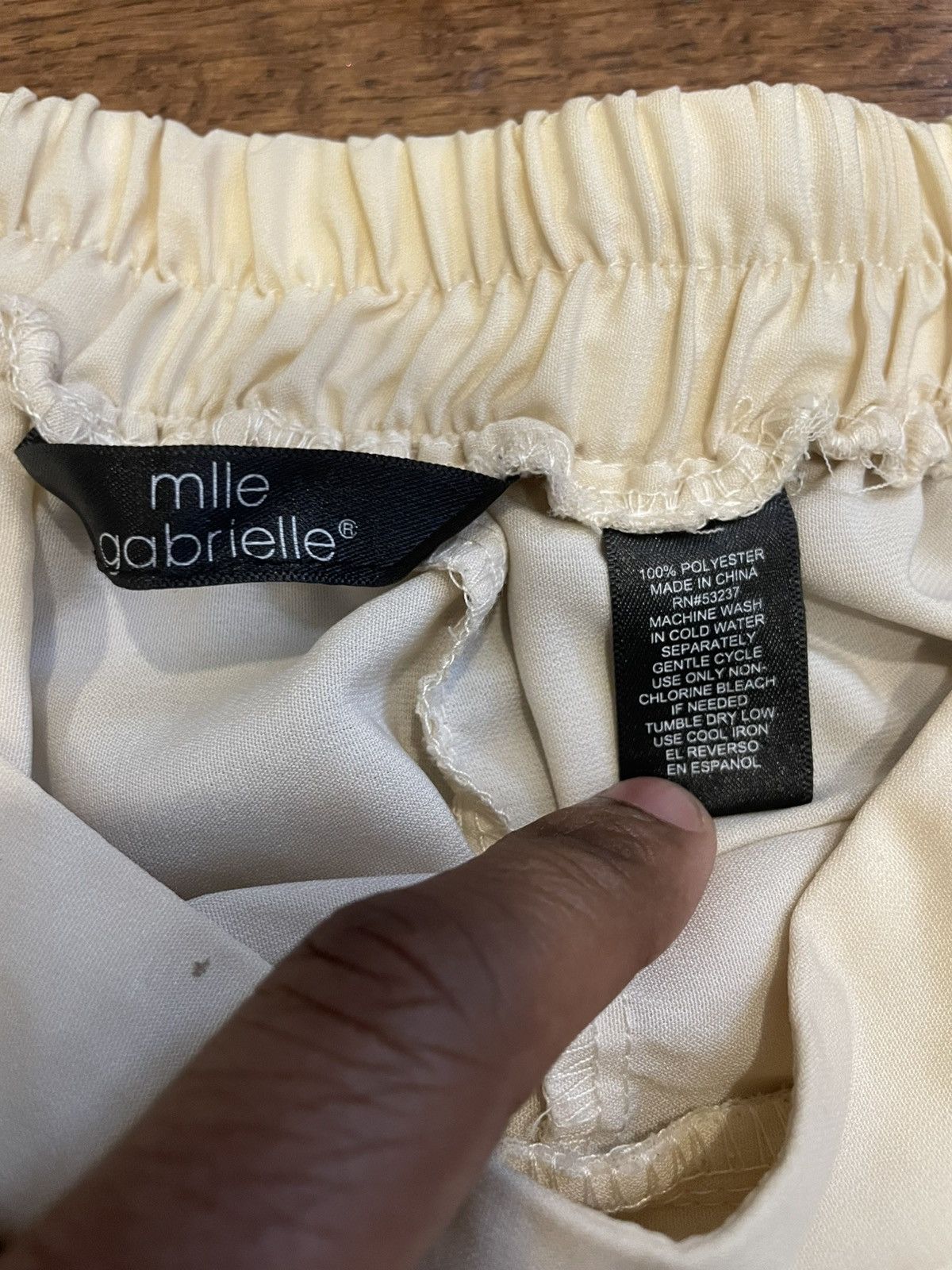 Other Mille Gabrielle cream and white floral palazzo pant Size 28" / US 6 / IT 42 - 7 Thumbnail