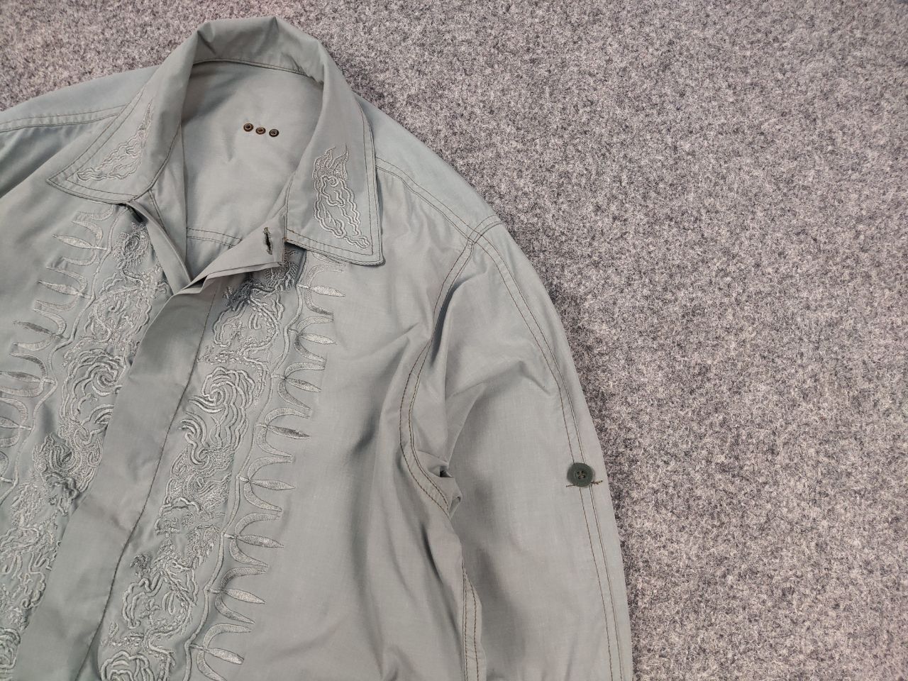 Maharishi Vintage Maharishi Japan Embroidered logo Bomber Jacket Size US M / EU 48-50 / 2 - 4 Thumbnail