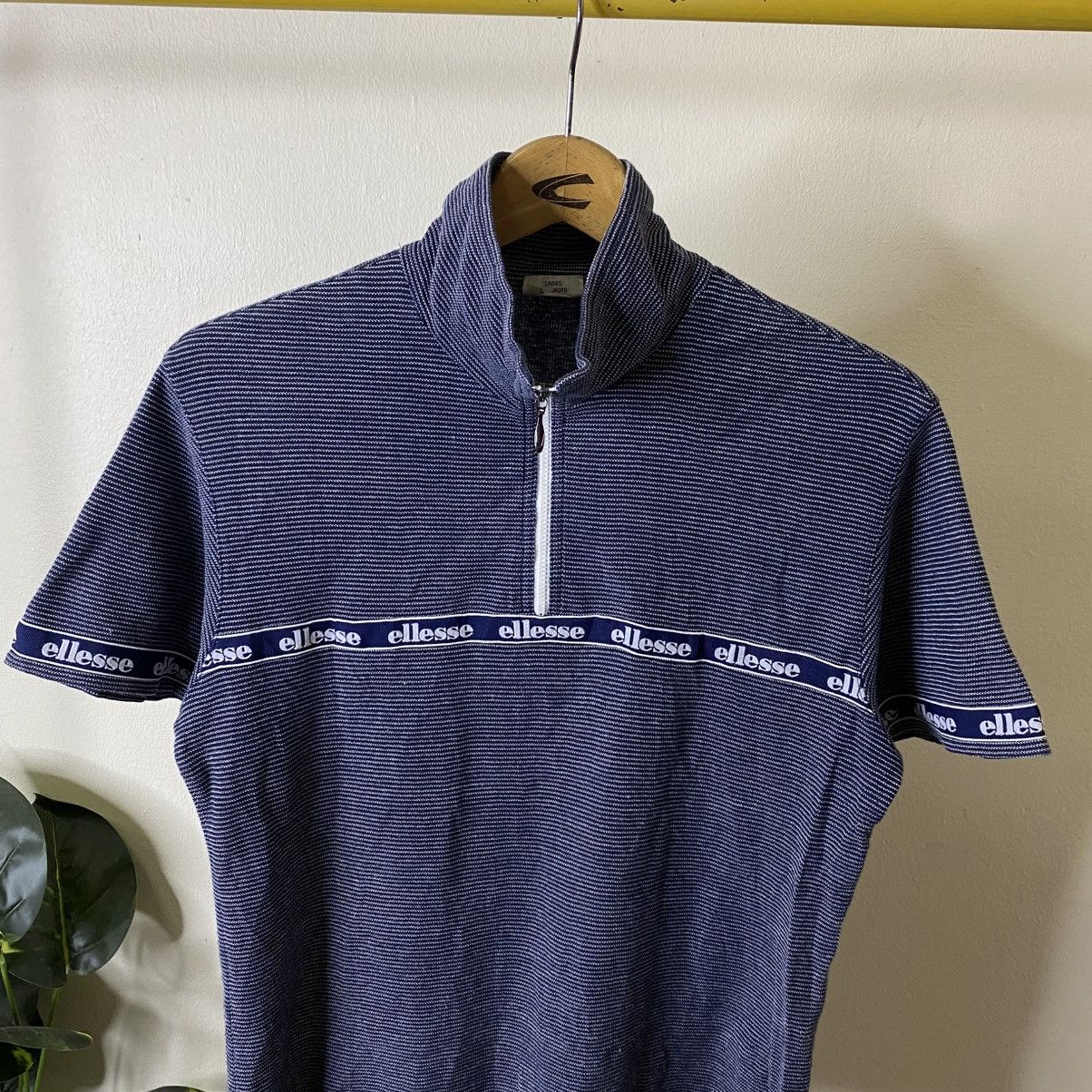 Ellesse Vintage Y2K Ellesse Half Zipper Polo T Shirt Size US M / EU 48-50 / 2 - 2 Thumbnail