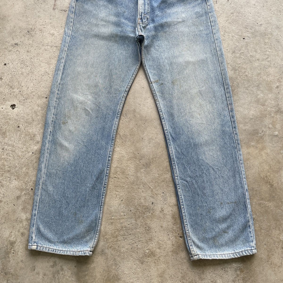 Levi's 90s Vintage Levi’s 505 Made In USA Faded Jeans Pants W33 Size US 33 - 4 Thumbnail