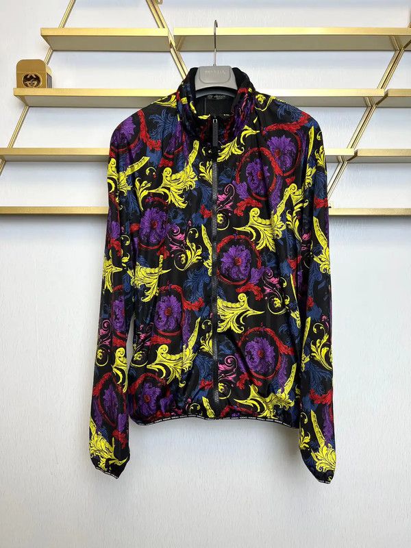 Versace Versace Multi-Color Long Sleeve Jacket 0089 Size US S / EU 44-46 / 1 - 1 Thumbnail