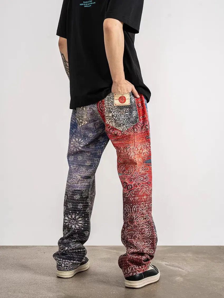 Designer × Japanese Brand Vintage Hip Hop Street Loose Casual Pants Size US 32 / EU 48 - 3 Thumbnail