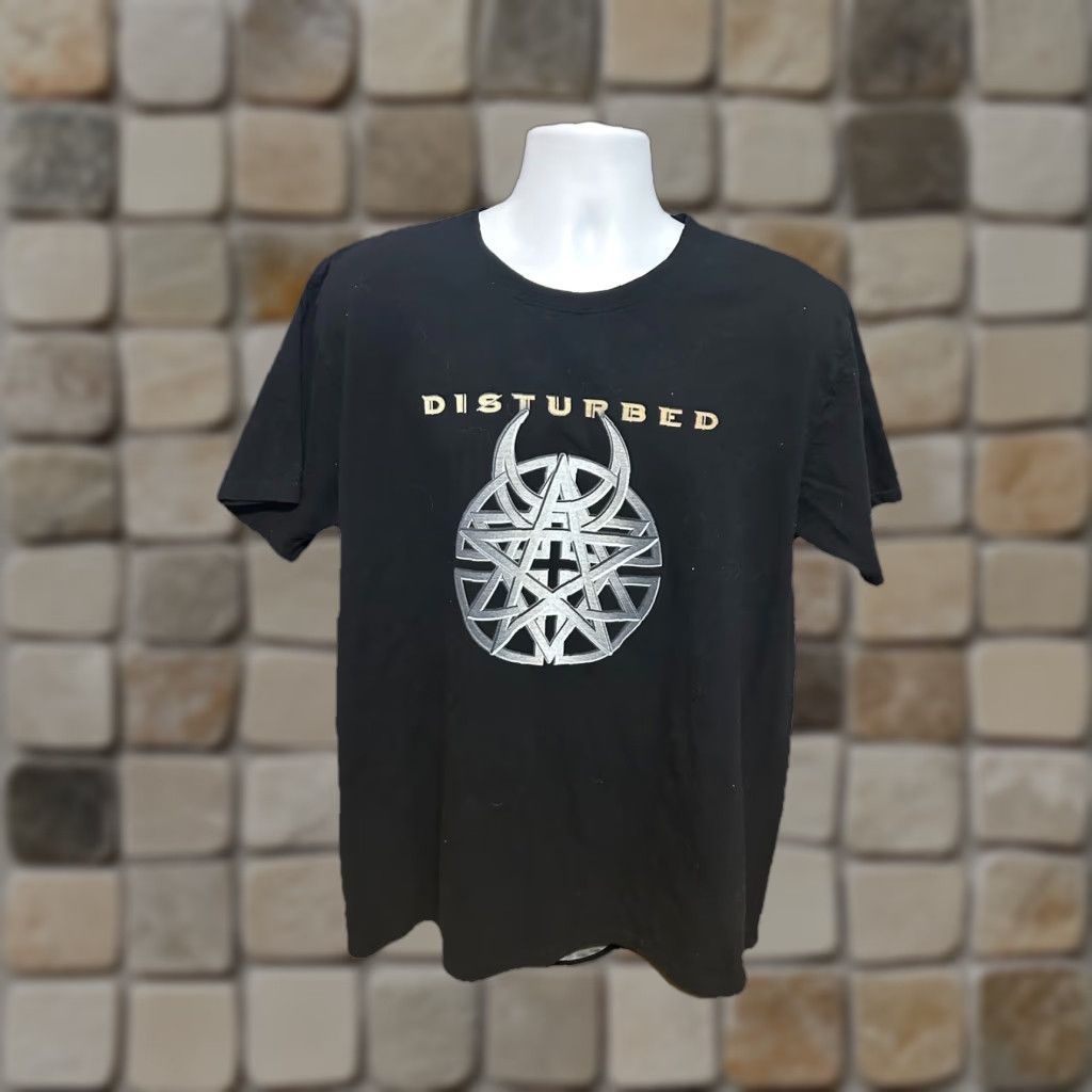 Vintage VINTAGE Disturbed Believe Album T Shirt Men XL Black Short Sleeve Heavy Metal Size US XL / EU 56 / 4 - 1 Thumbnail