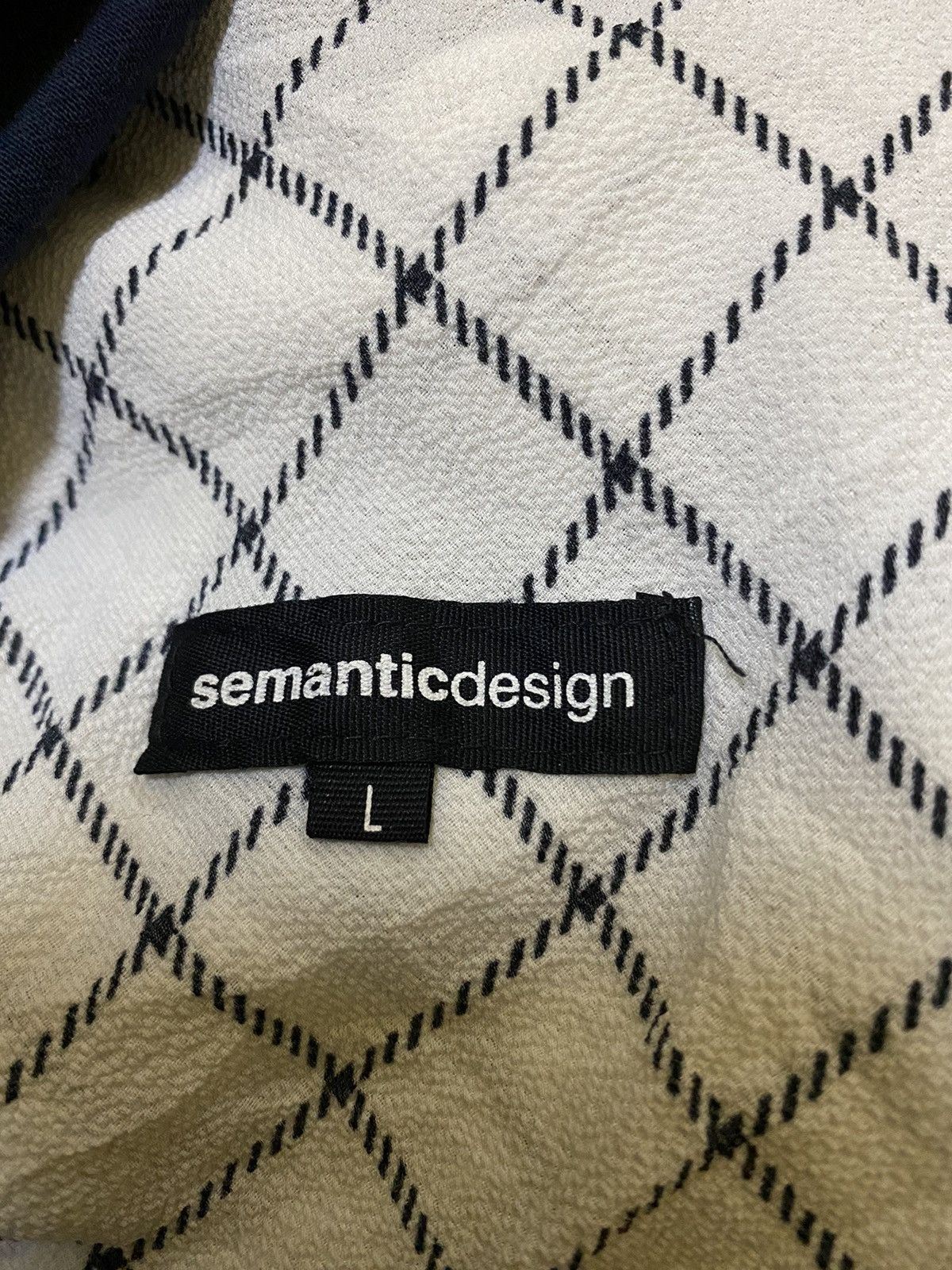 Japanese Brand × semanticdesign Blazer semantic design Size S / US 4 / IT 40 - 12 Thumbnail