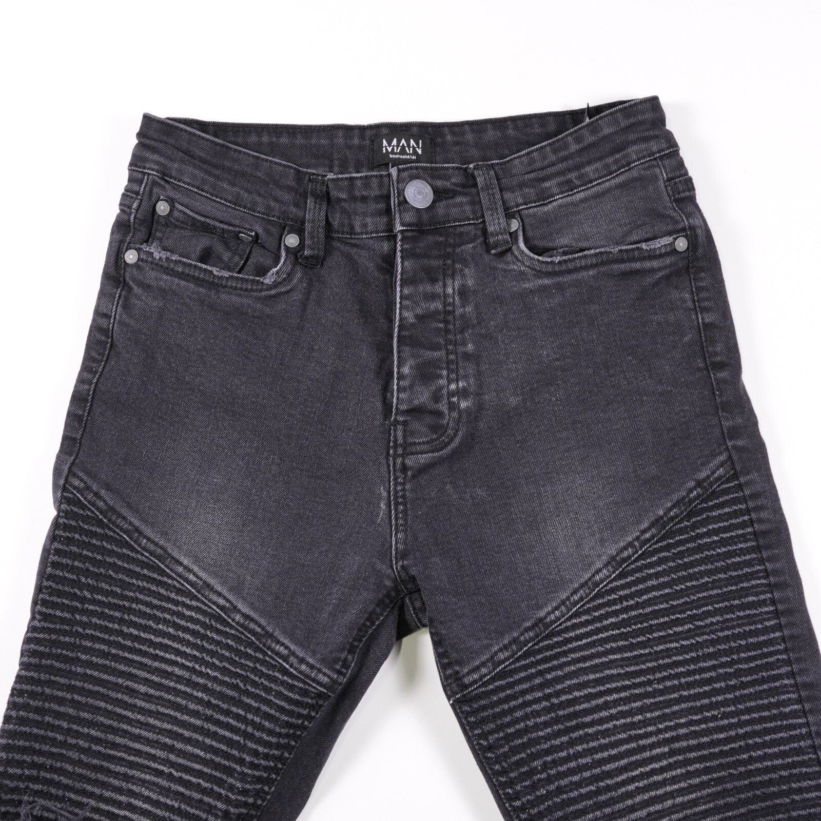 Boohoo Boohooman Denim Slim Skinny Jeans Straight Leg Pants Size 30 Size US 30 / EU 46 - 5 Thumbnail