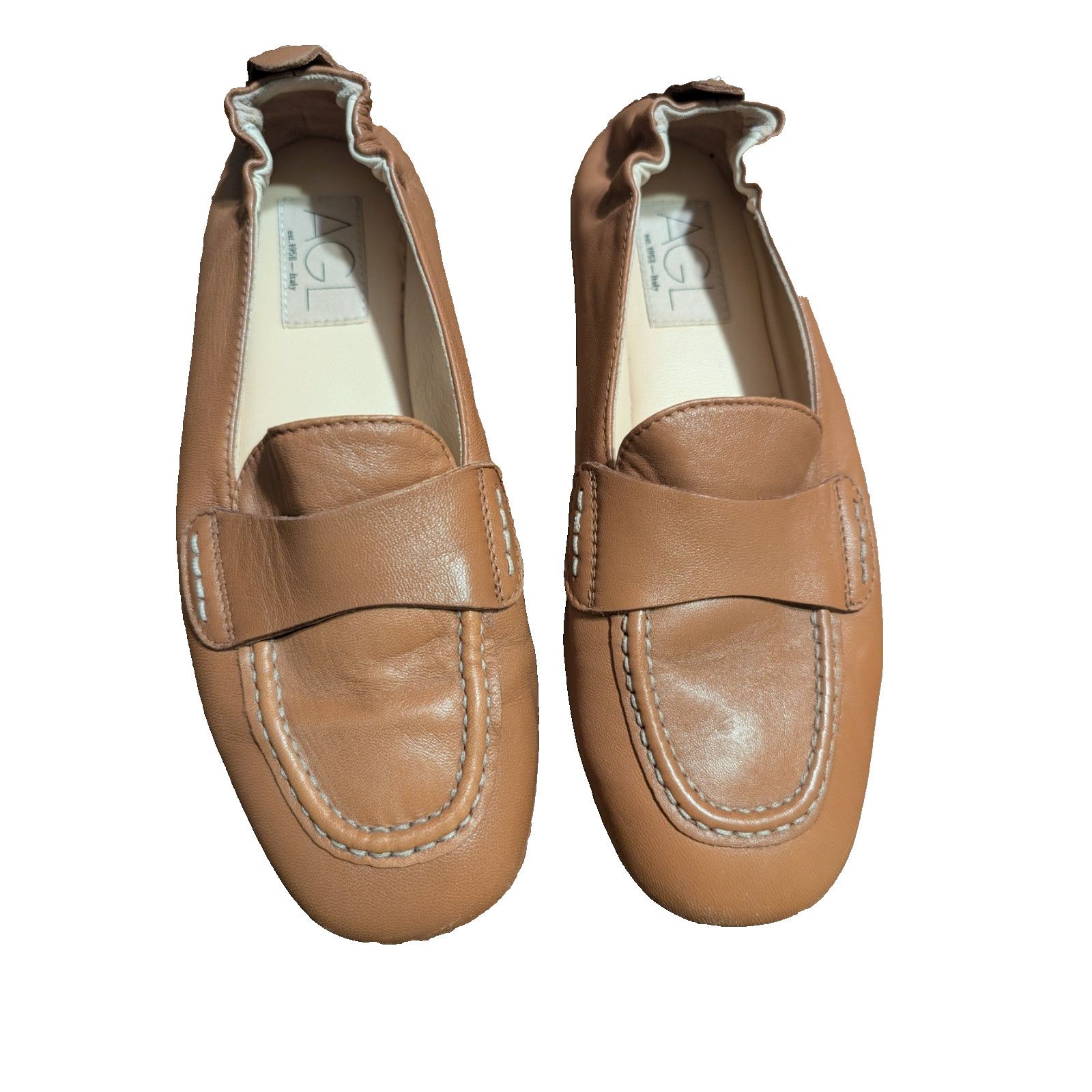 AGL AGL Mara leather loafers. Slip on Size 36.5 Made in Italy Size US 6.5 / IT 36.5 - 2 Thumbnail