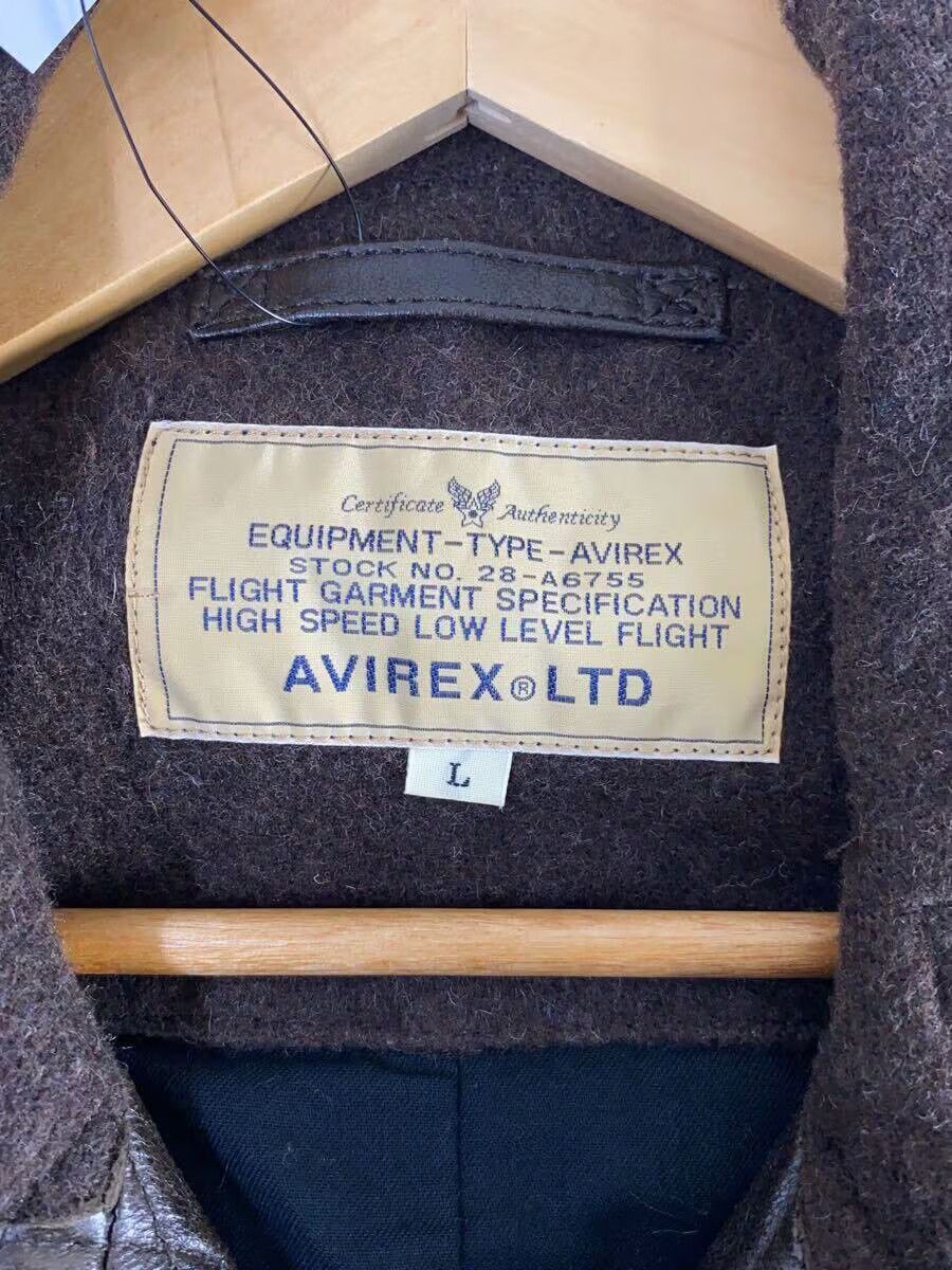 Avirex Avirex Sheepskin Leather Jacket Blouson Brown Size US L / EU 52-54 / 3 - 3 Thumbnail