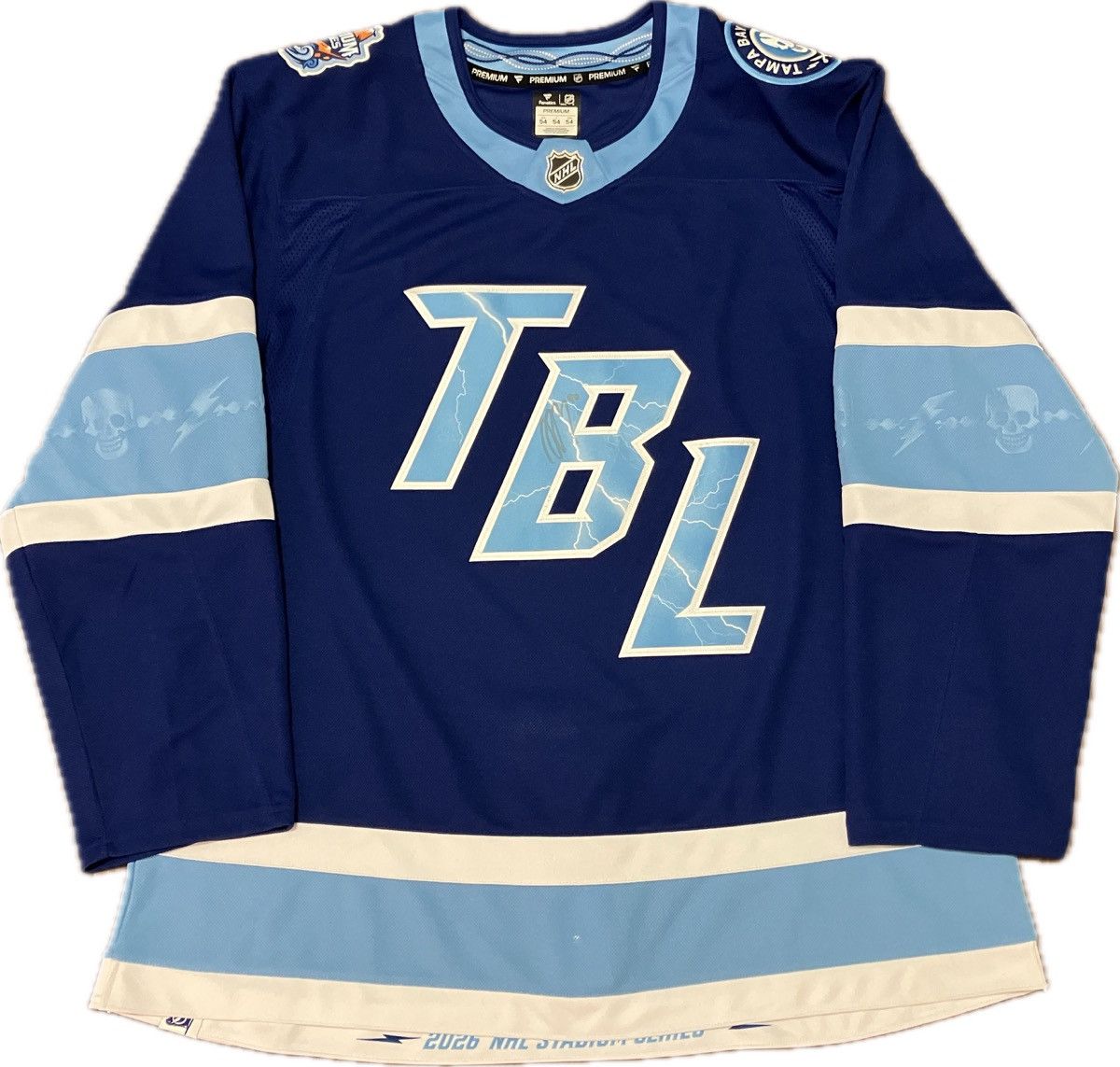 NHL Tampa Bay Lightning 2026 SS Fanatics NHL Hockey Jersey 54 Size US XL / EU 56 / 4 - 1 Thumbnail