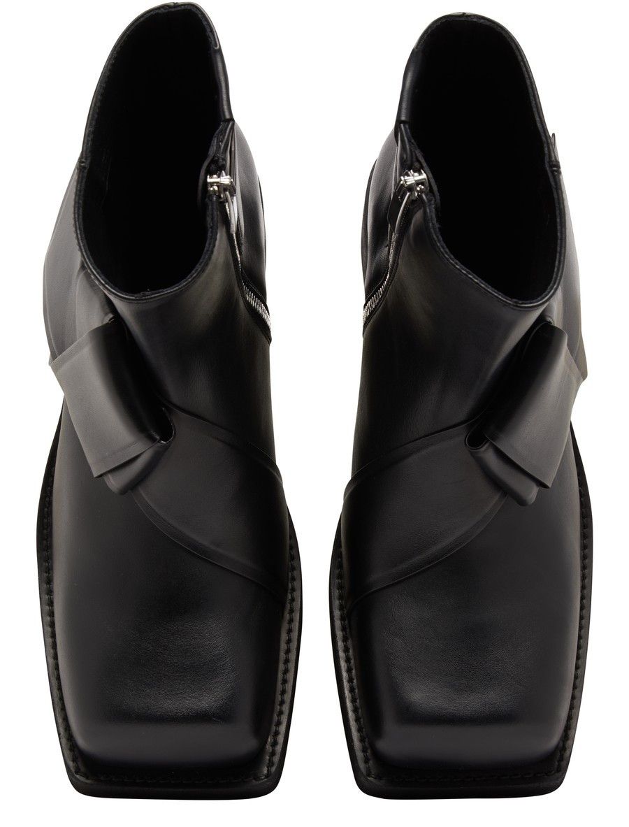 Acne Studios o1y0725 Ankle Boots in Black Size US 7 / IT 37 - 4 Thumbnail